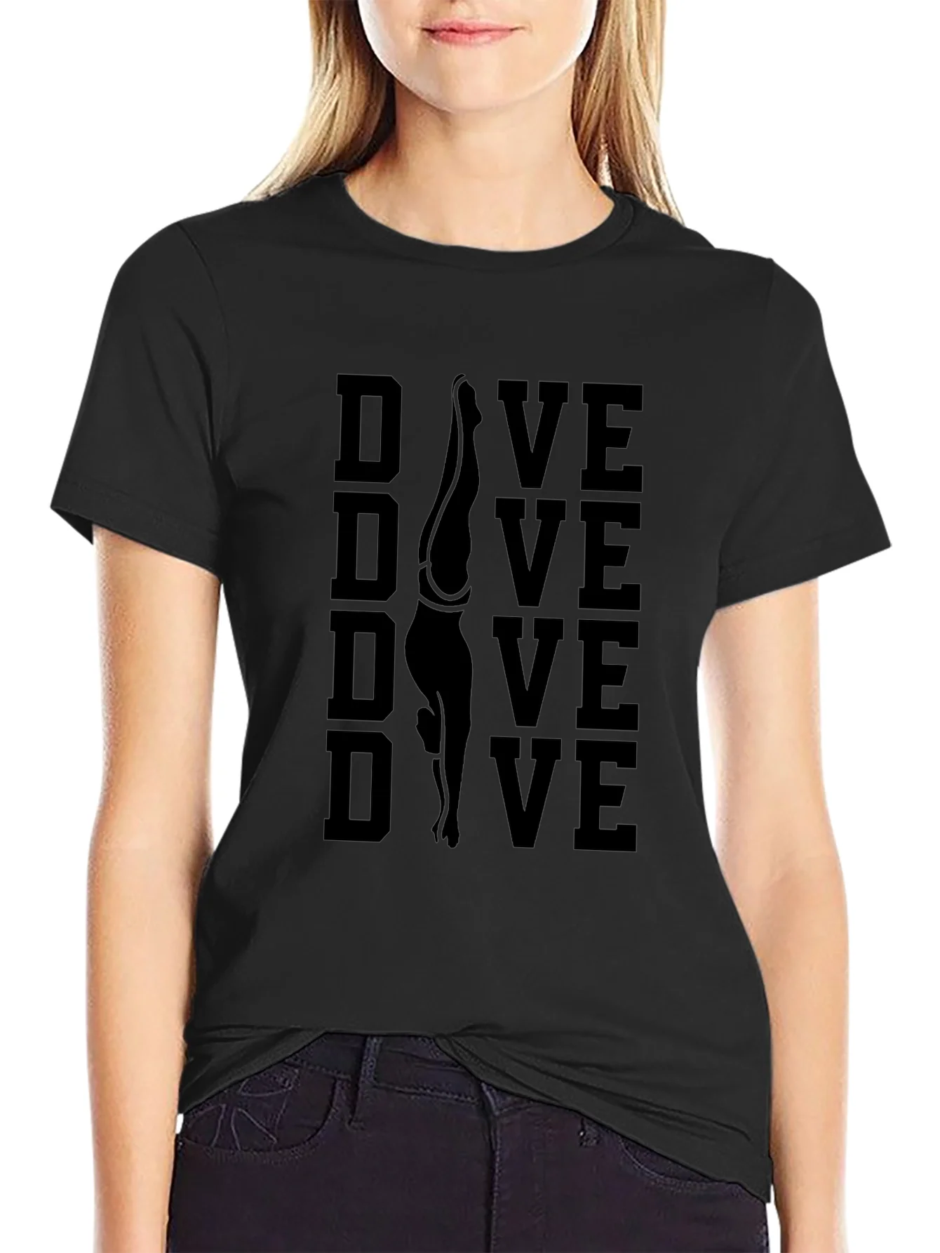 DIVE T-Shirt - Graphic Tee for Swimming & Diving Fans