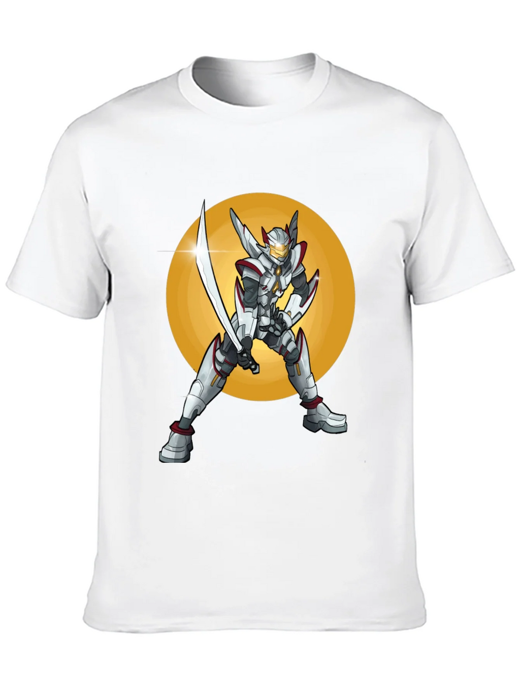 Sci-Fi Warrior T-Shirt: Futuristic Design