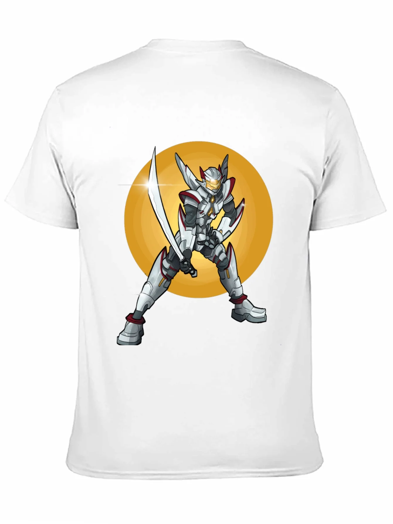 Sci-Fi Warrior T-Shirt: Futuristic Design