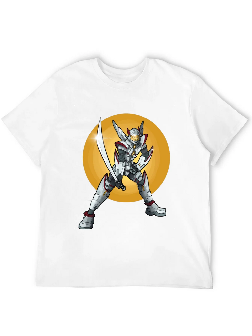 Sci-Fi Warrior T-Shirt: Futuristic Design