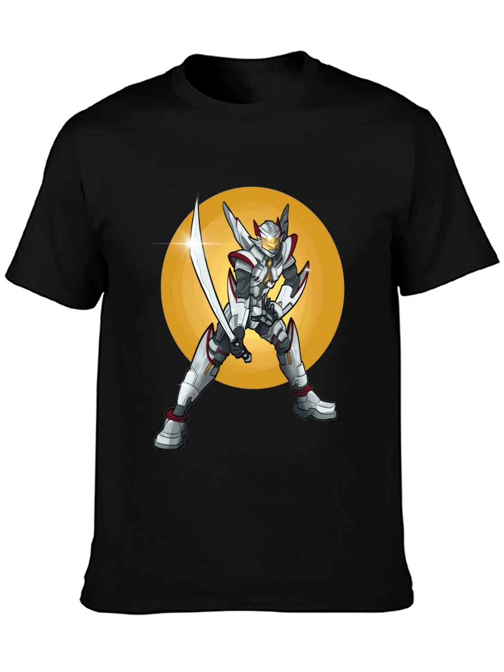 Sci-Fi Warrior T-Shirt: Futuristic Design