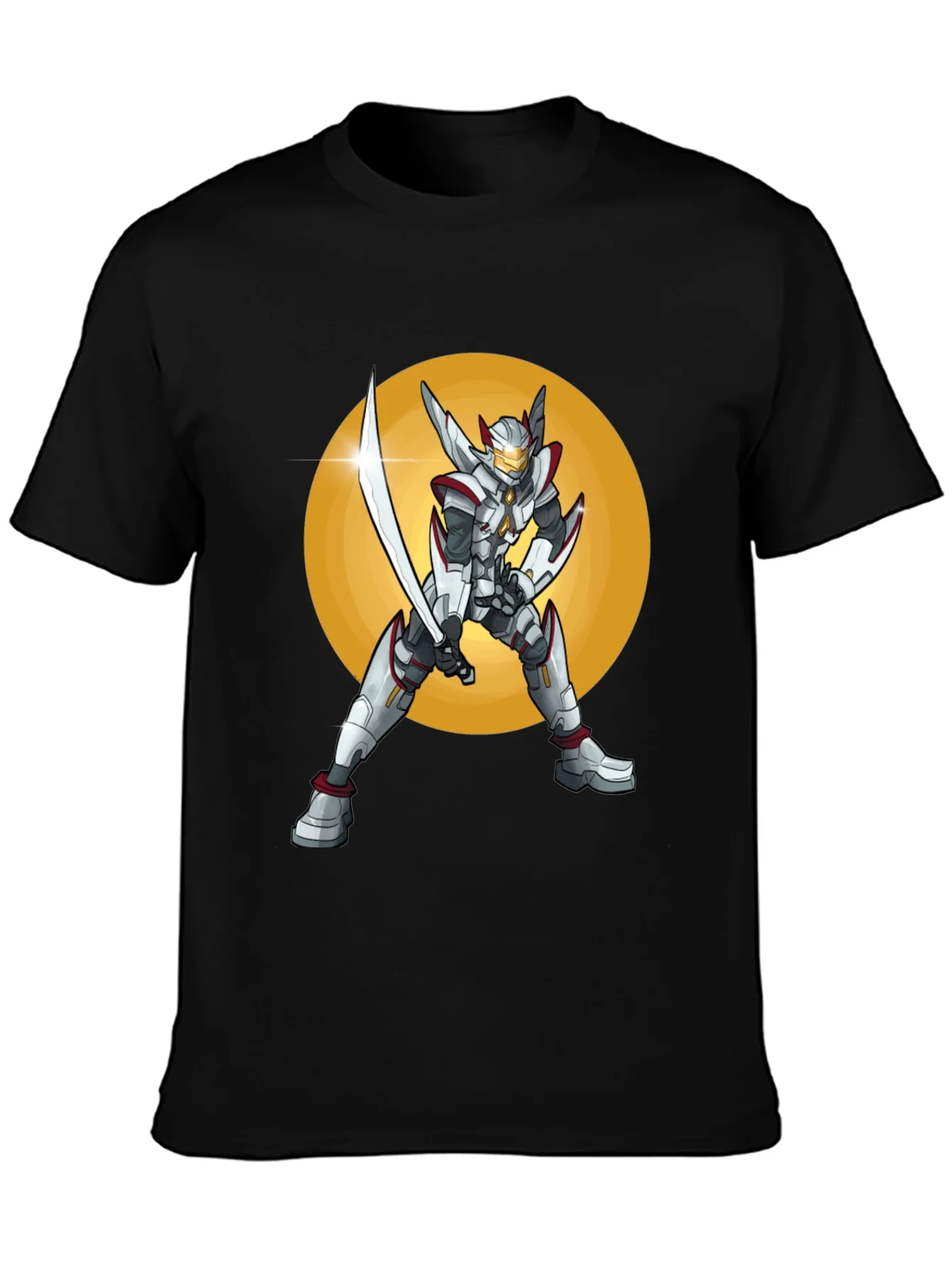 Sci-Fi Warrior T-Shirt: Futuristic Design