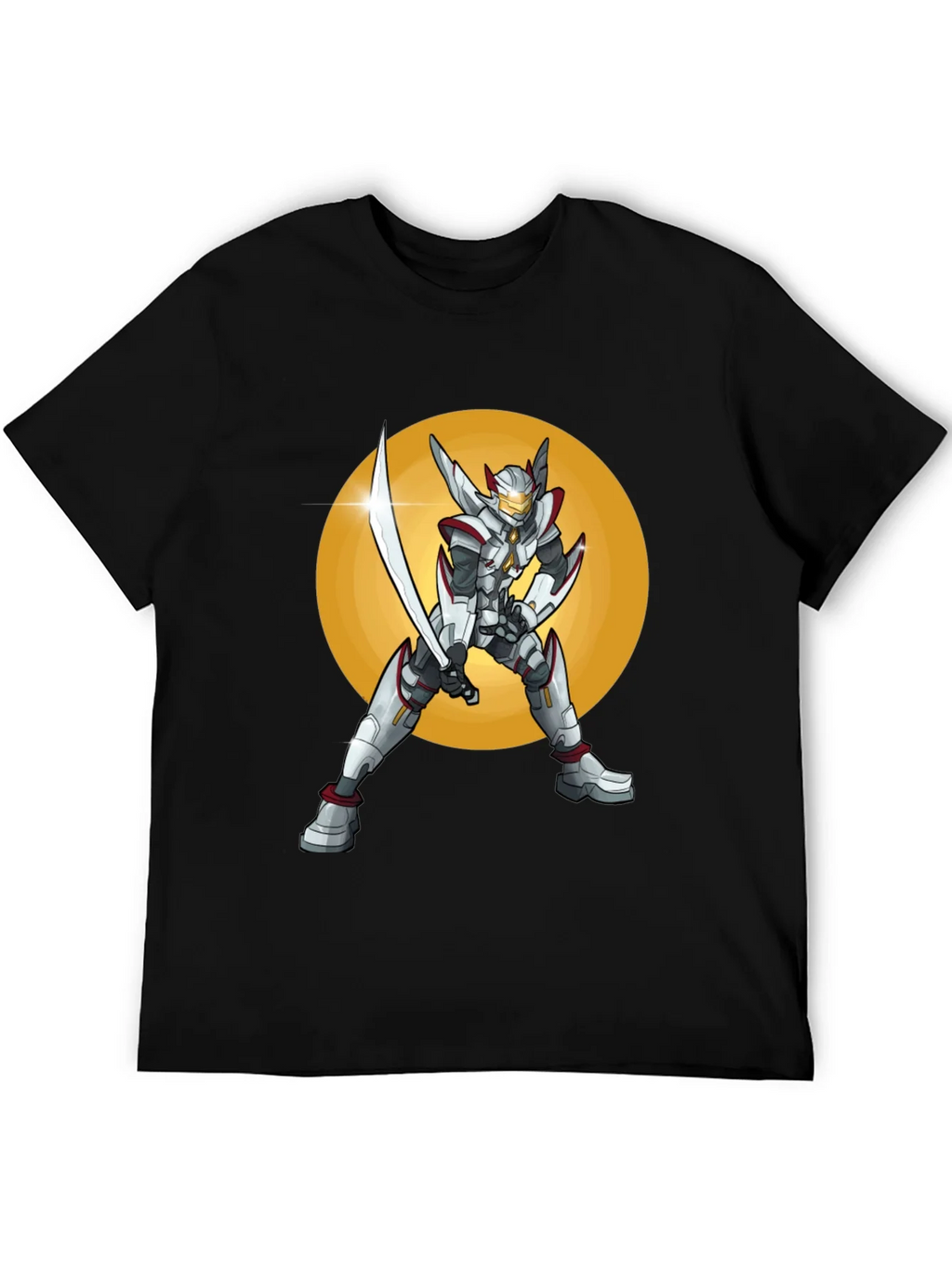 Sci-Fi Warrior T-Shirt: Futuristic Design