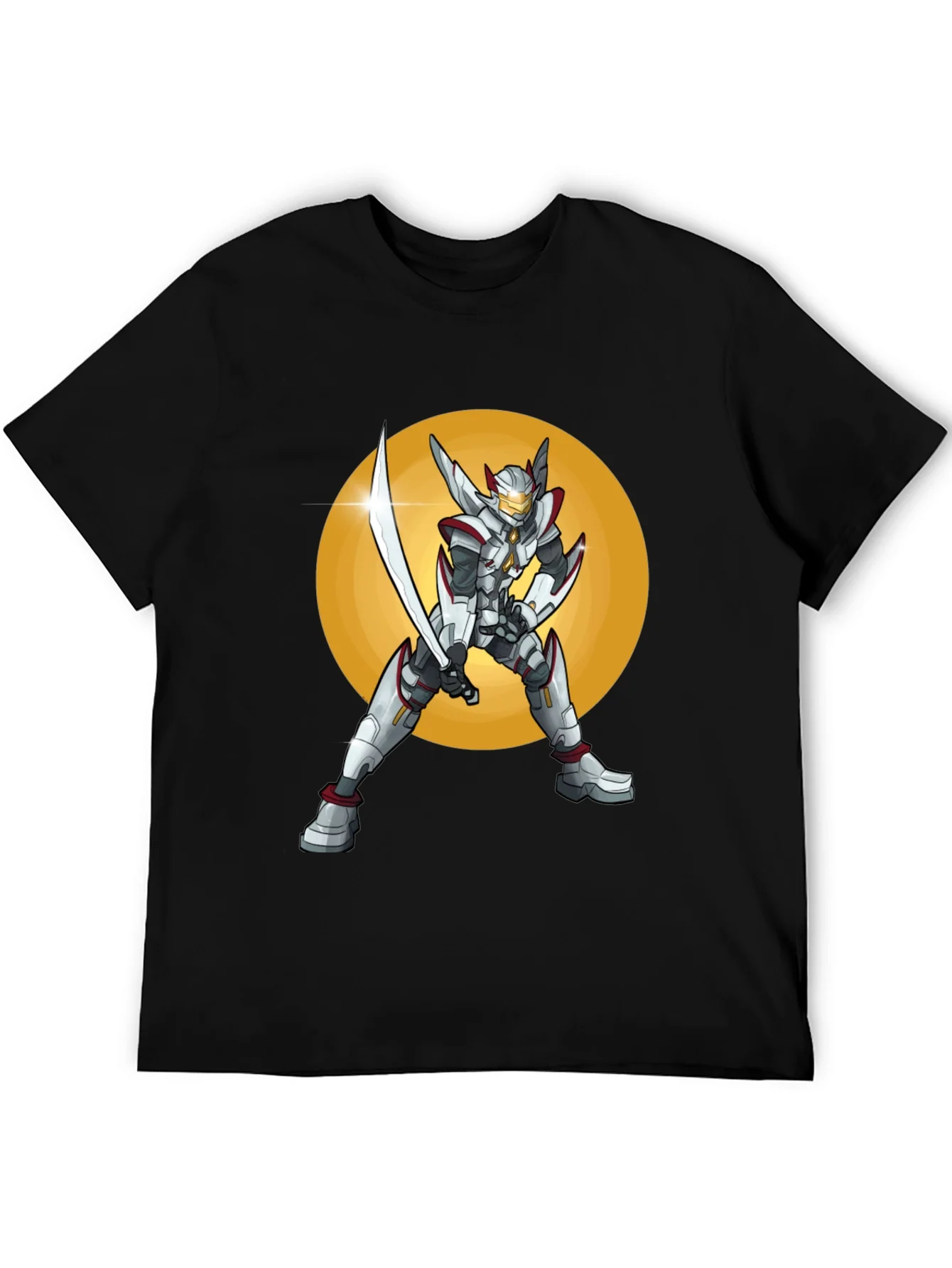 Sci-Fi Warrior T-Shirt: Futuristic Design