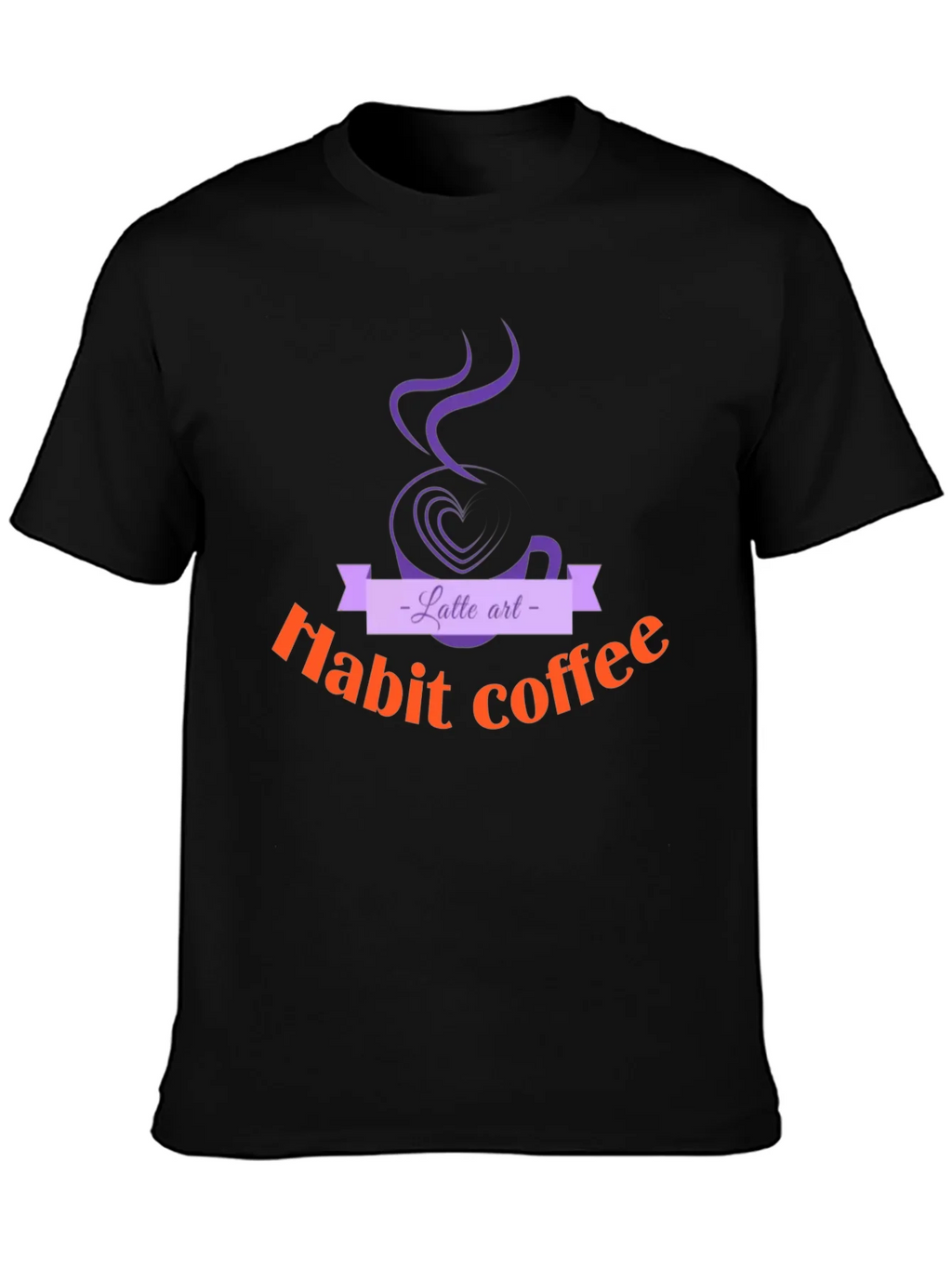 Latte Art Habit Coffee T-Shirt