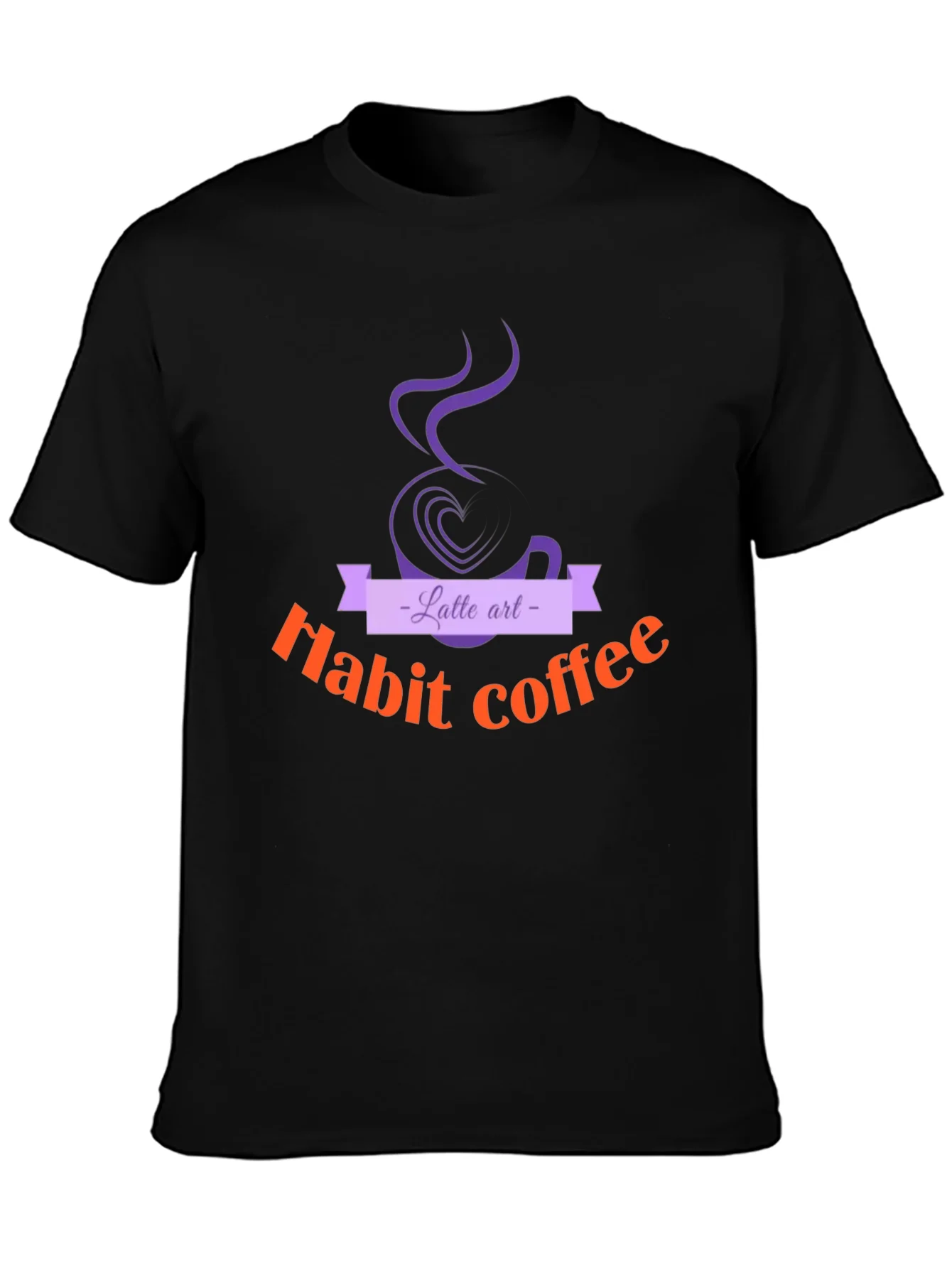 Latte Art Habit Coffee T-Shirt