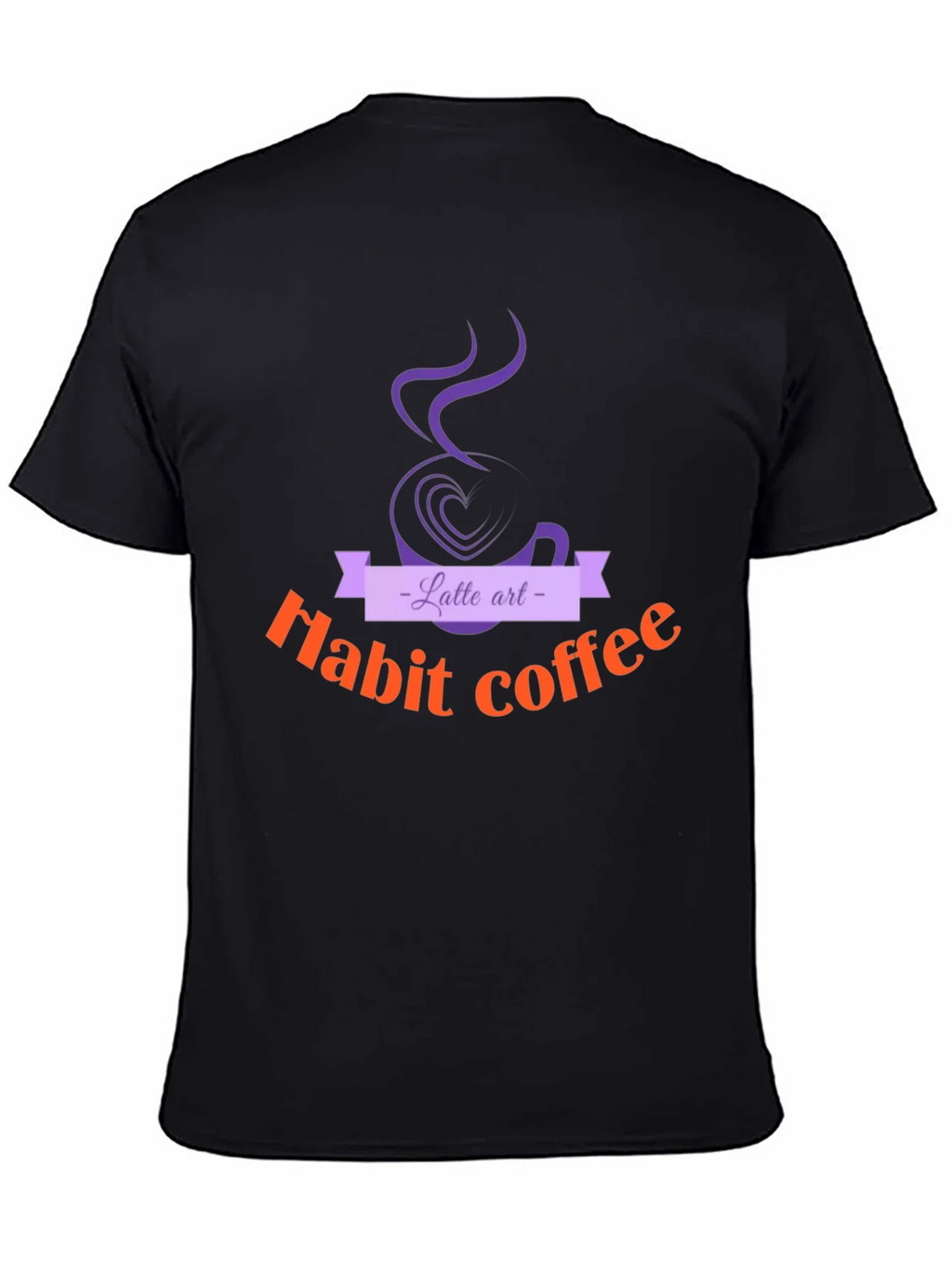 Latte Art Habit Coffee T-Shirt