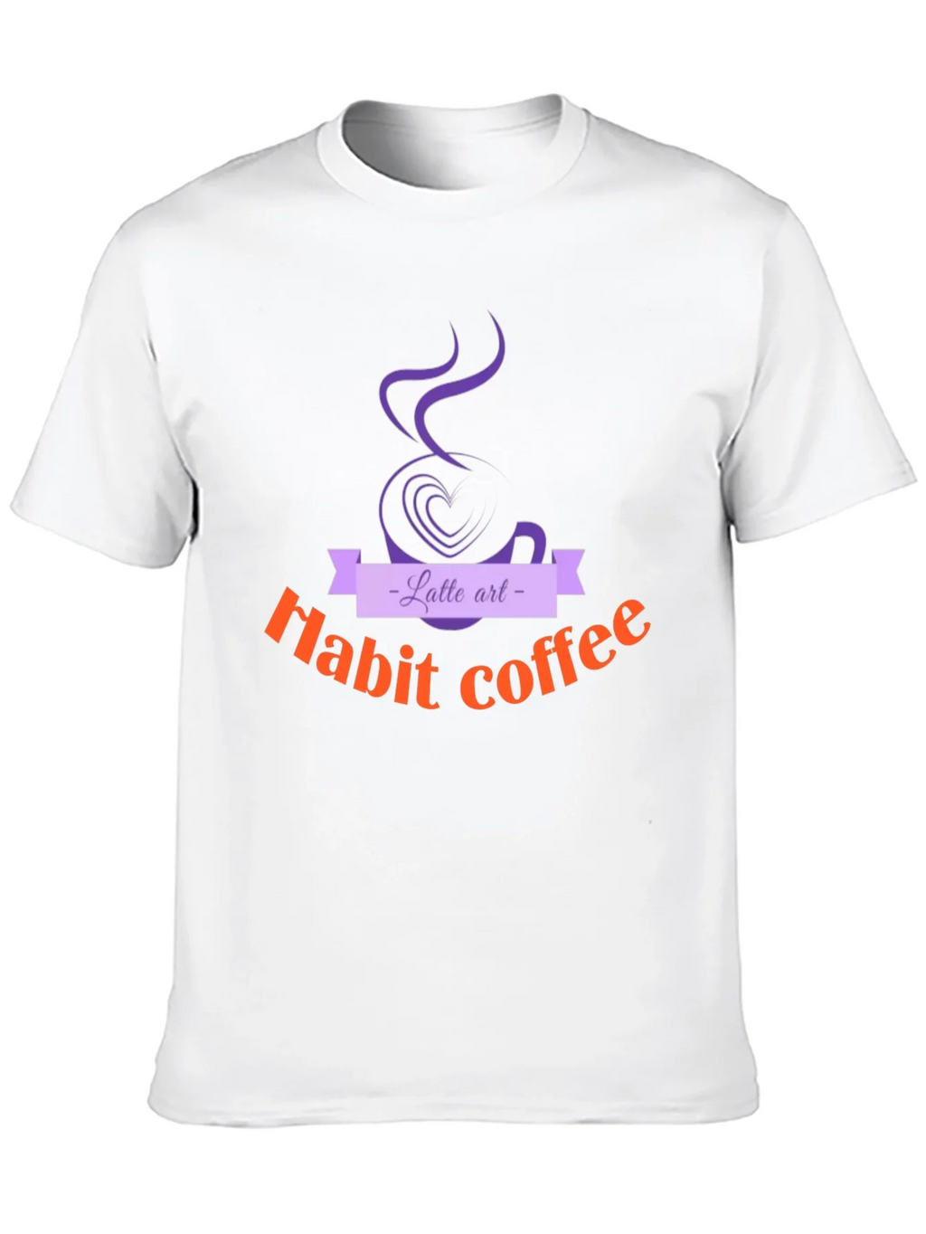 Latte Art Habit Coffee T-Shirt