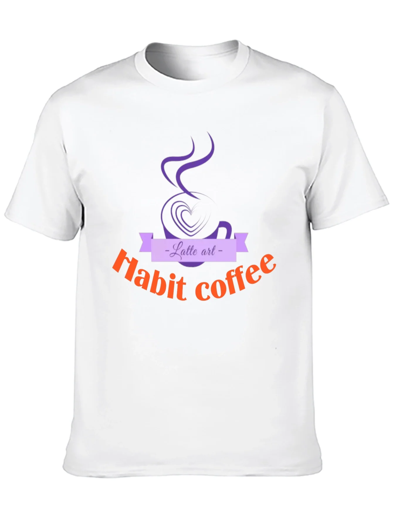 Latte Art Habit Coffee T-Shirt