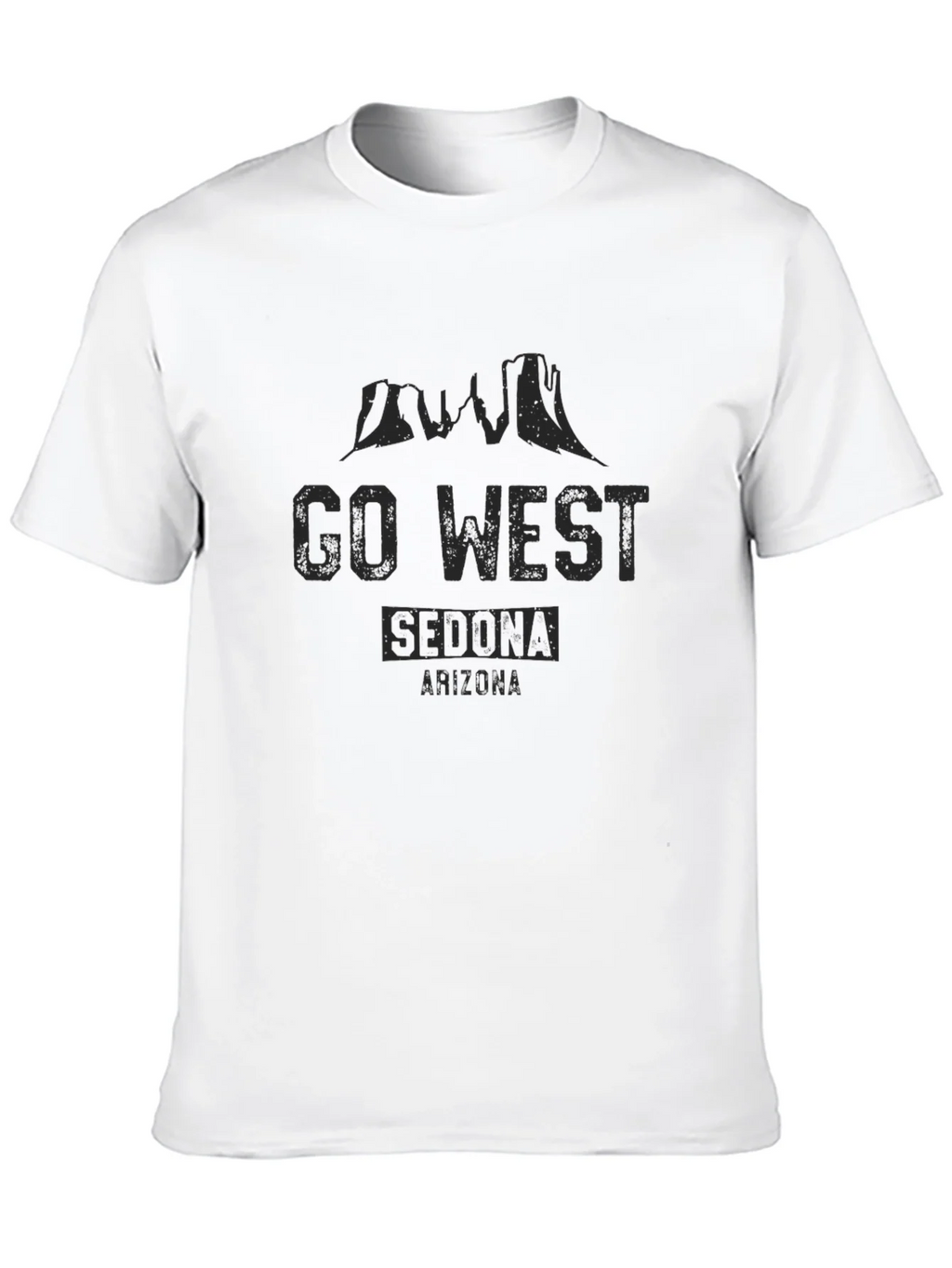 Go West Sedona Arizona Graphic T-Shirt