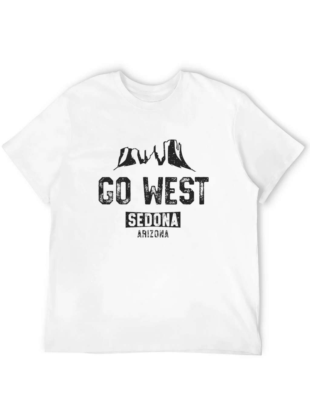 Go West Sedona Arizona Graphic T-Shirt