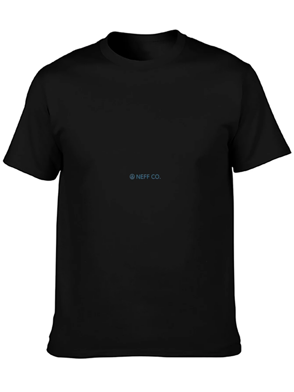 Black Solid Basic Tee - Casual Comfort