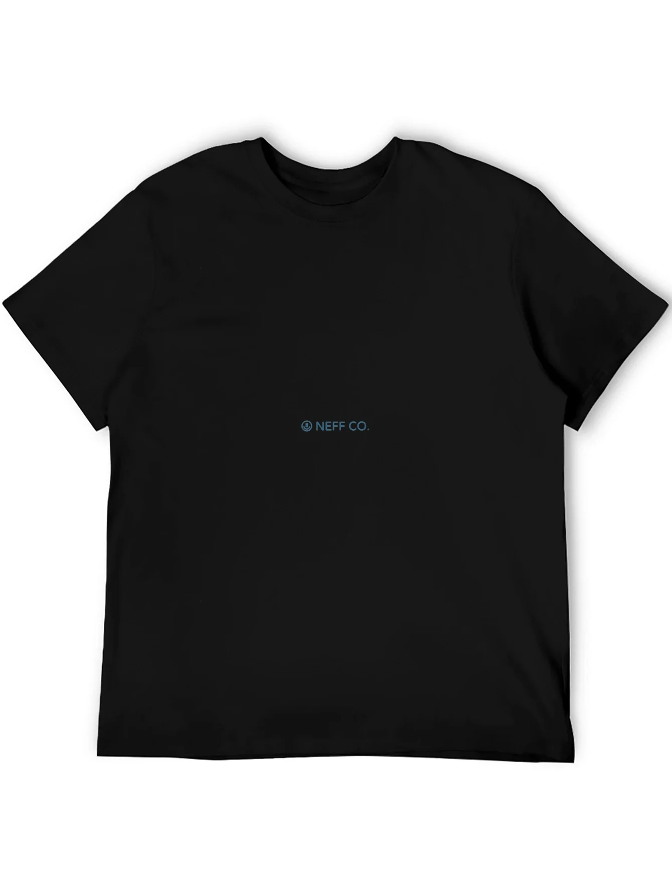 Black Solid Basic Tee - Casual Comfort