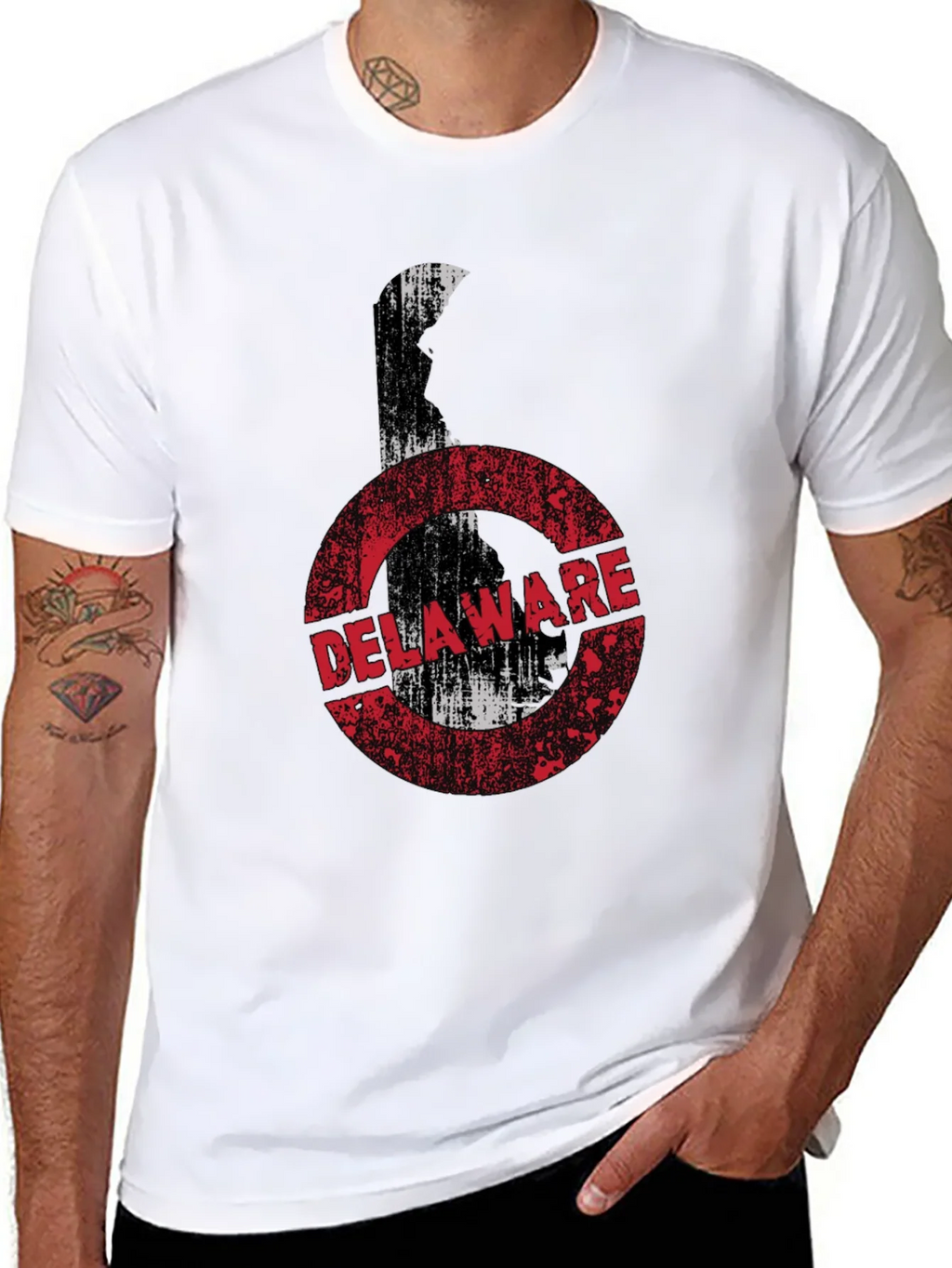 Delaware State Pride Graphic T-Shirt