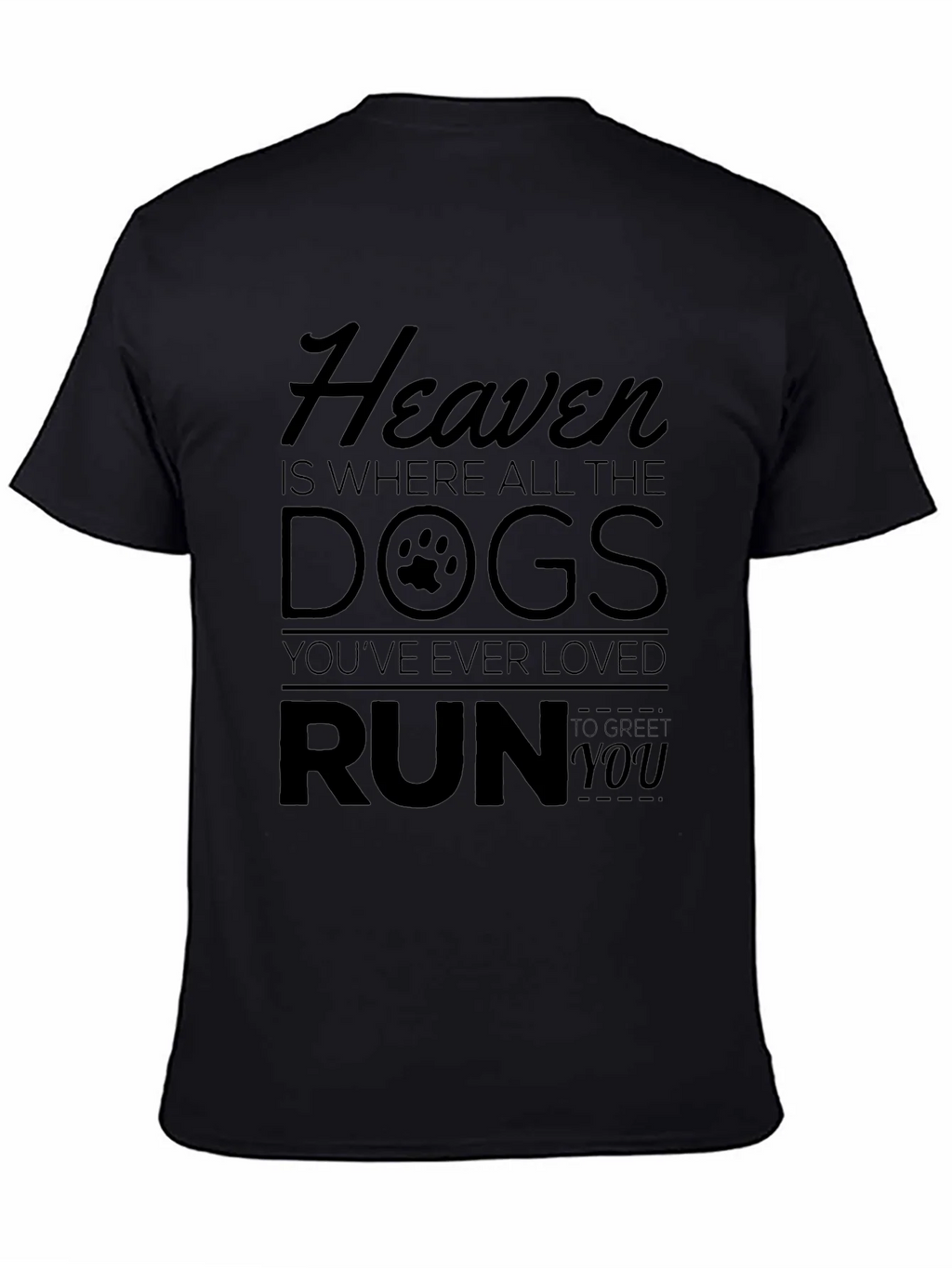 Heaven Dog Lover Graphic Tee