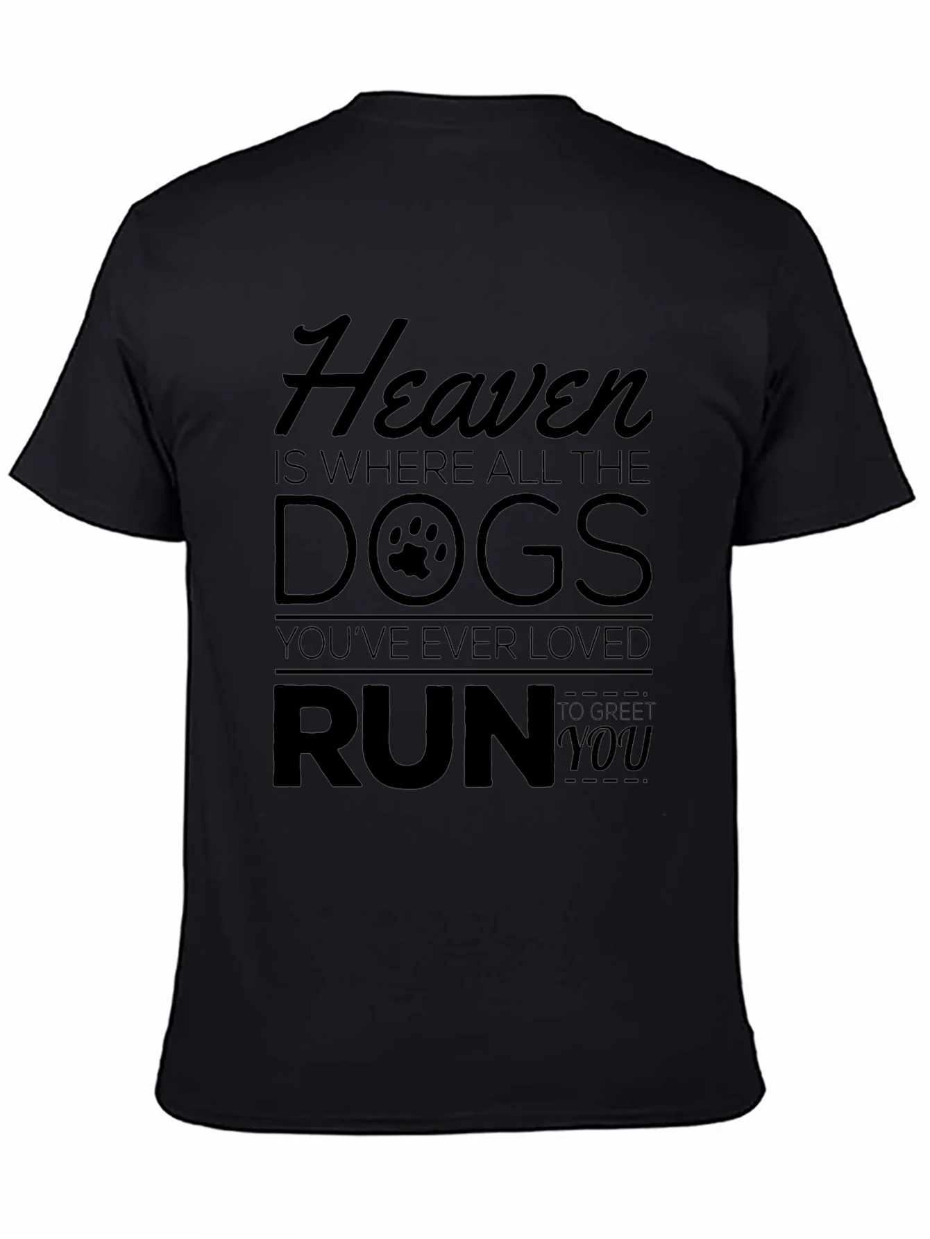 Heaven Dog Lover Graphic Tee