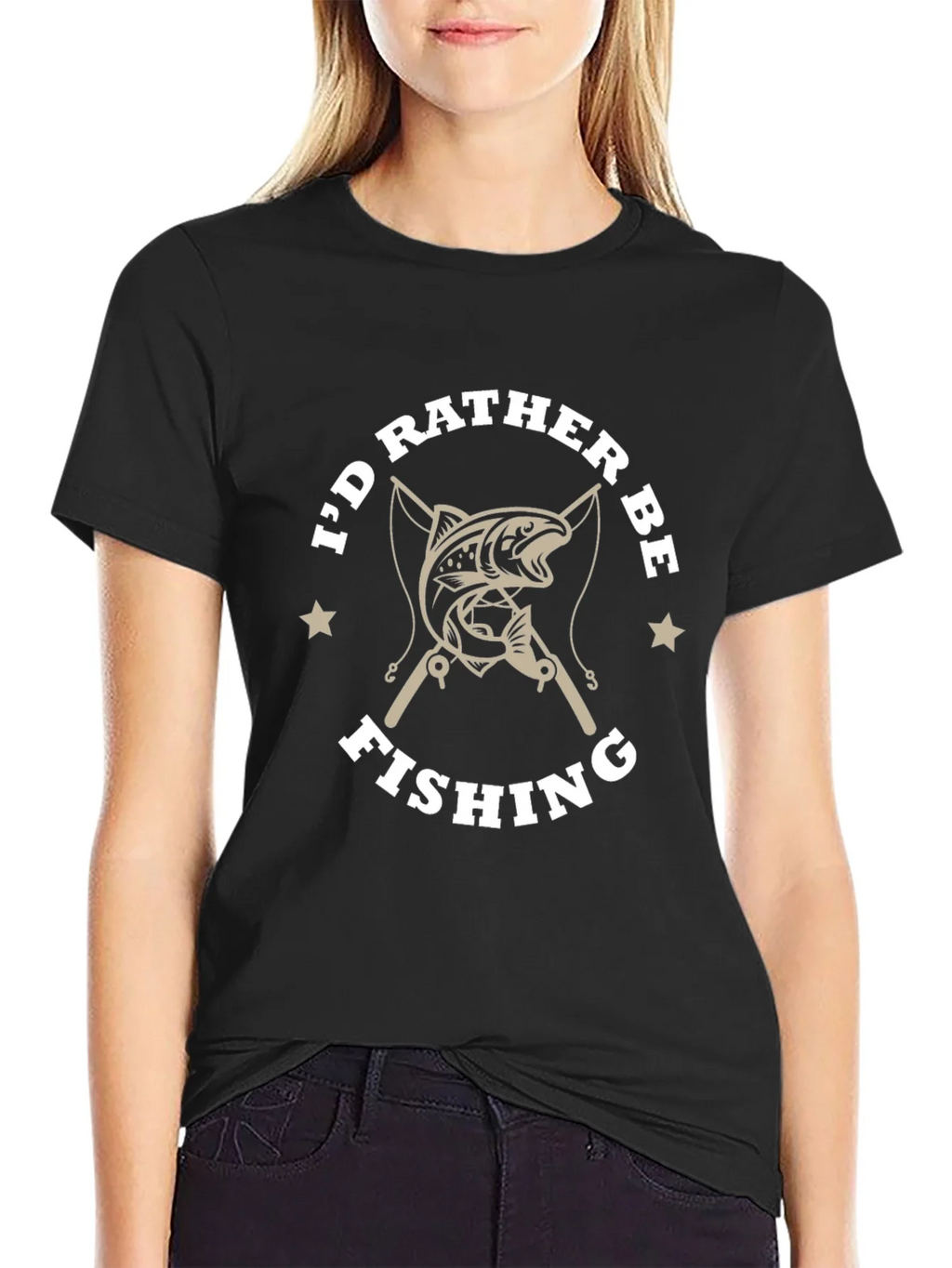 Id Rather Be Fishing T-Shirt