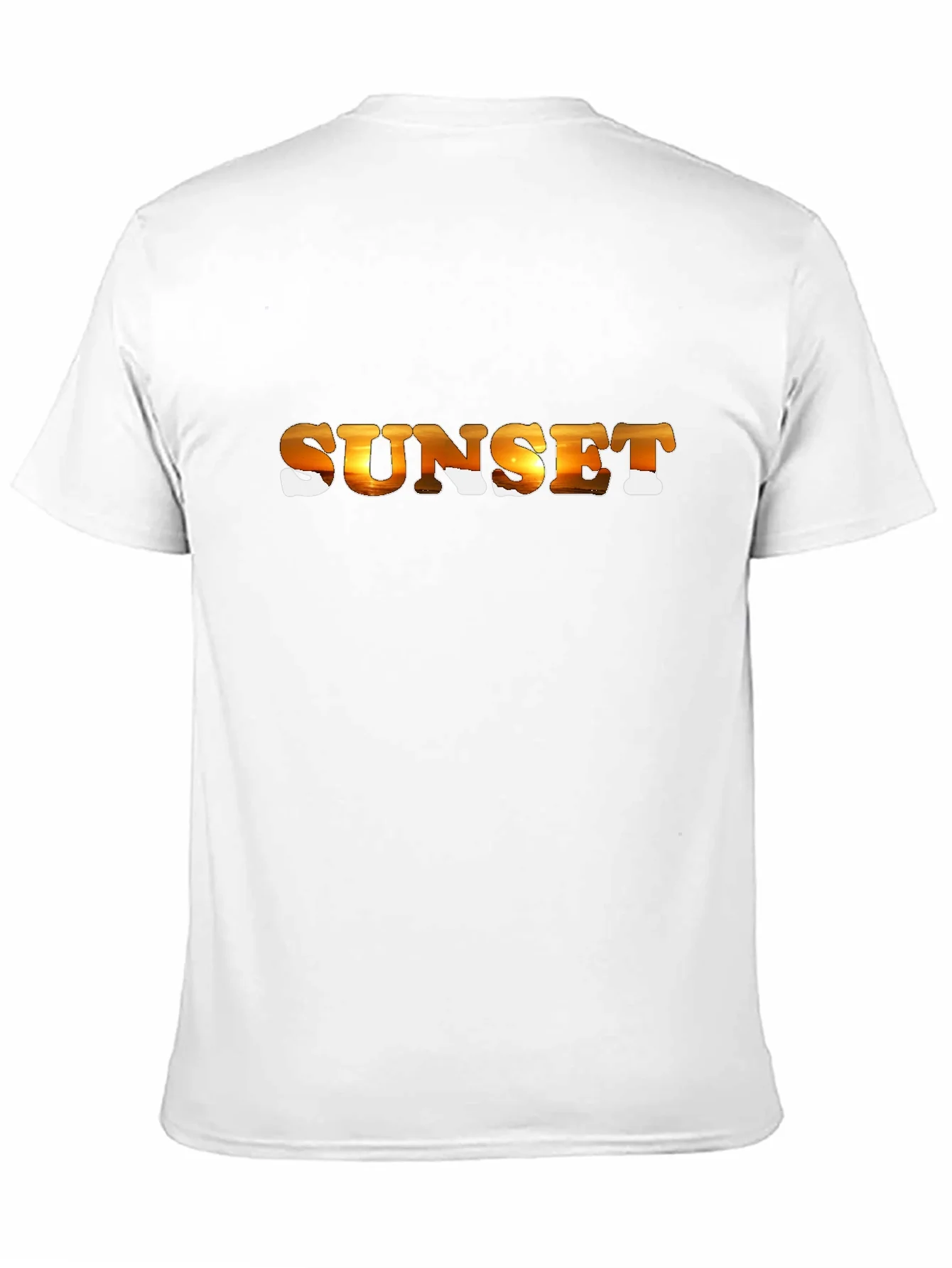 Sunset Graphic Black T-Shirt