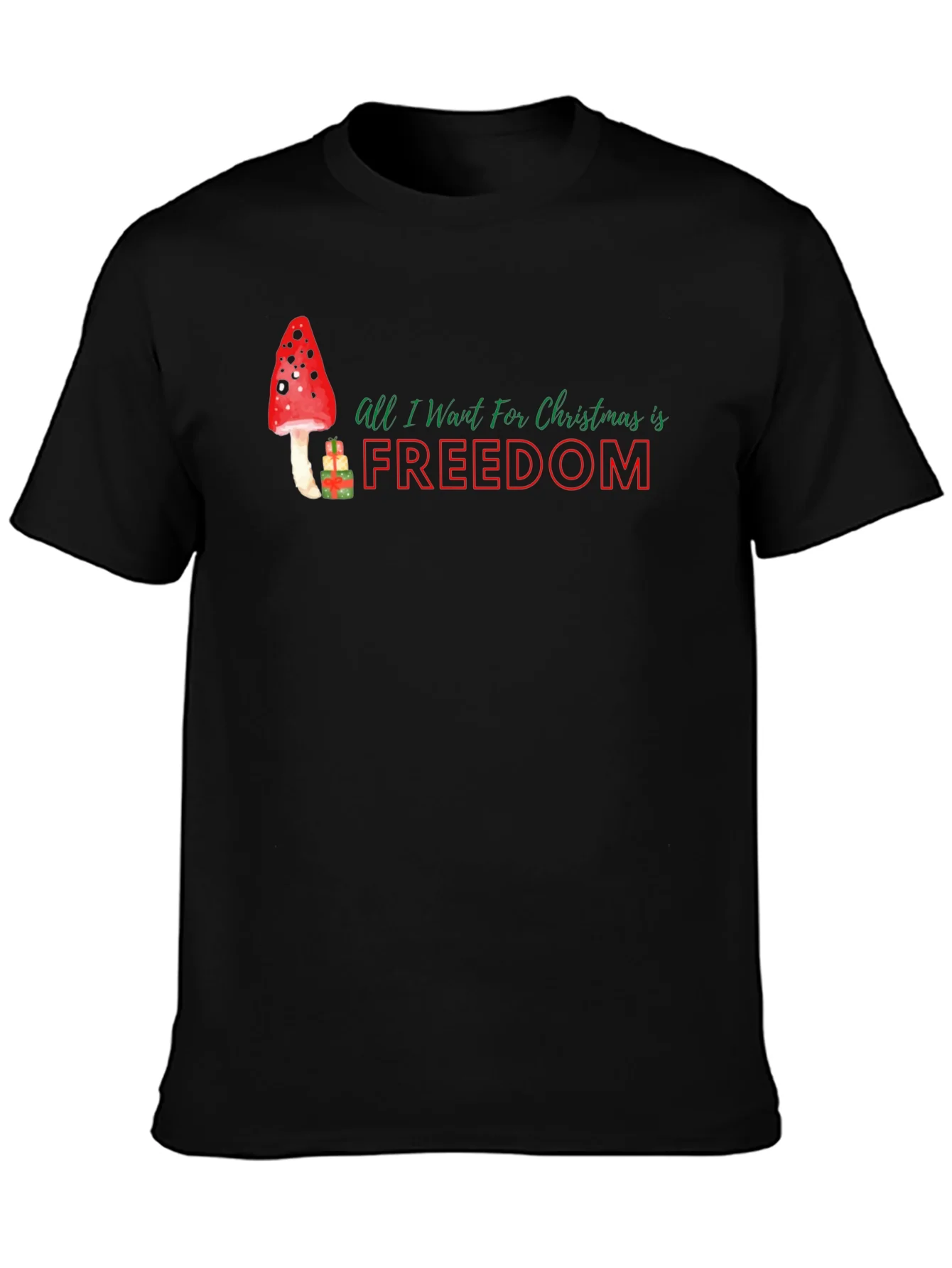 Freedom Christmas Graphic Tee