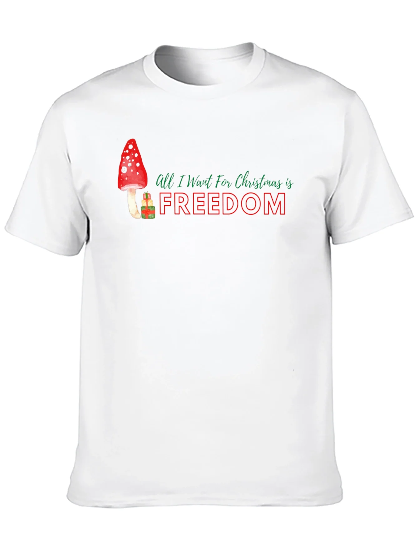 Freedom Christmas Graphic Tee