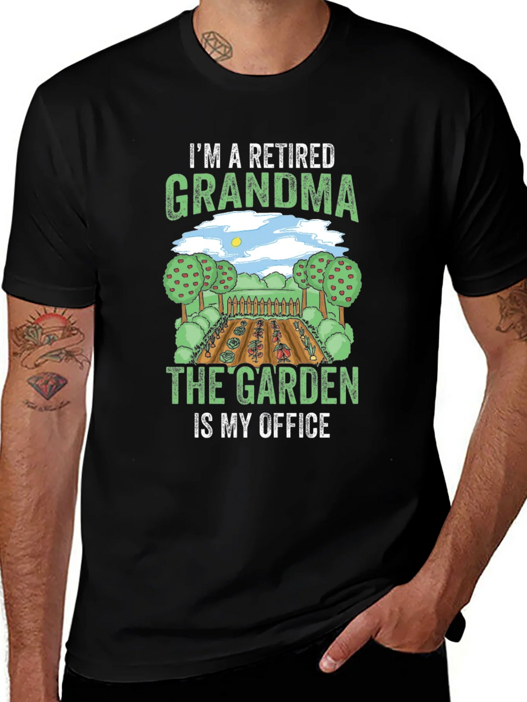Retired Grandma Garden T-Shirt