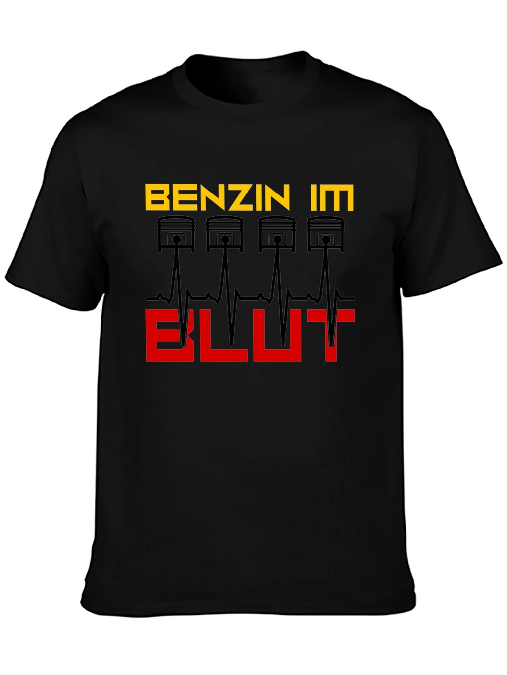 Benzin Im Blut T-Shirt - Automotive Enthusiast Tee