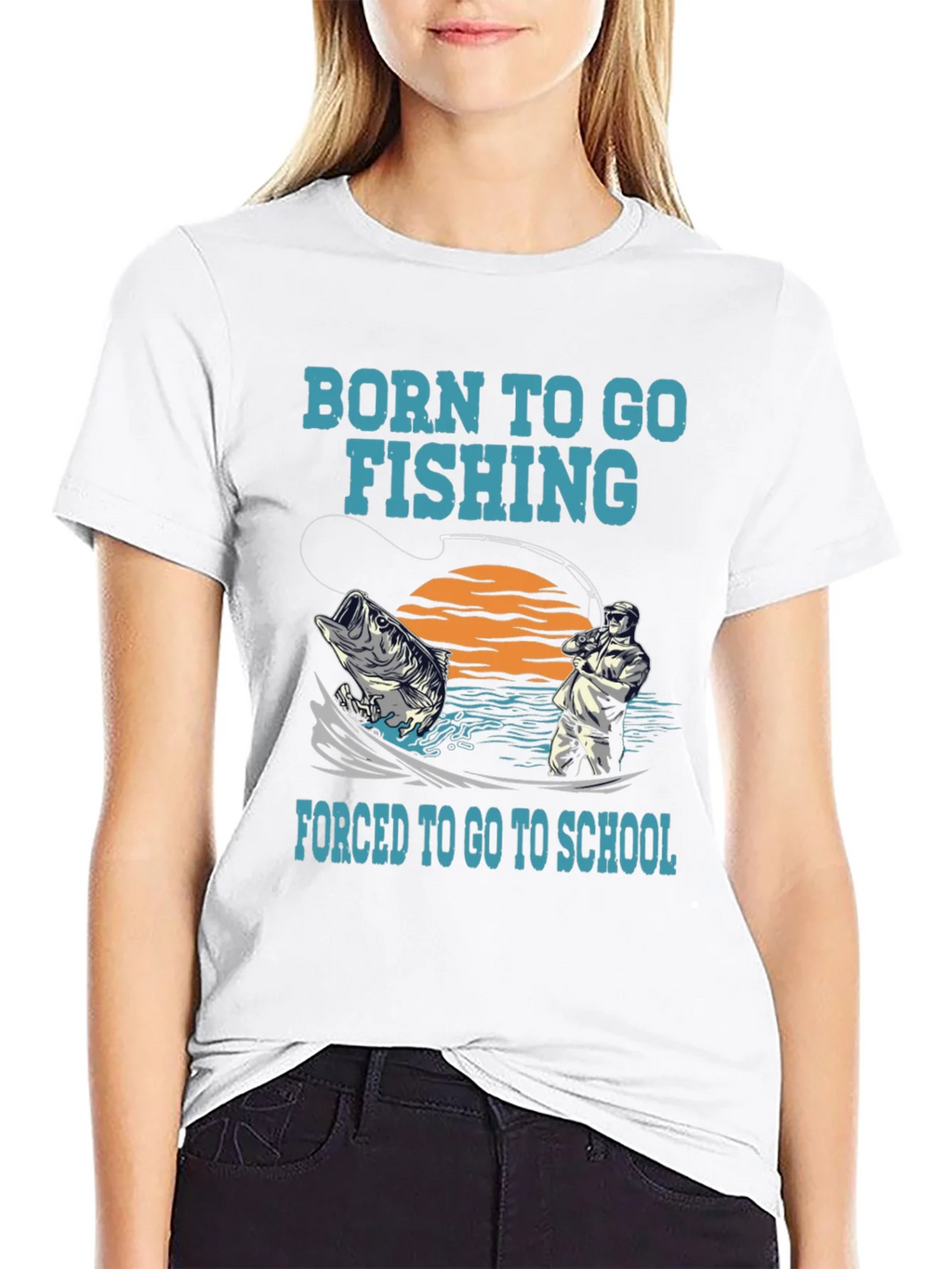 Born to Fish Graphic Tee