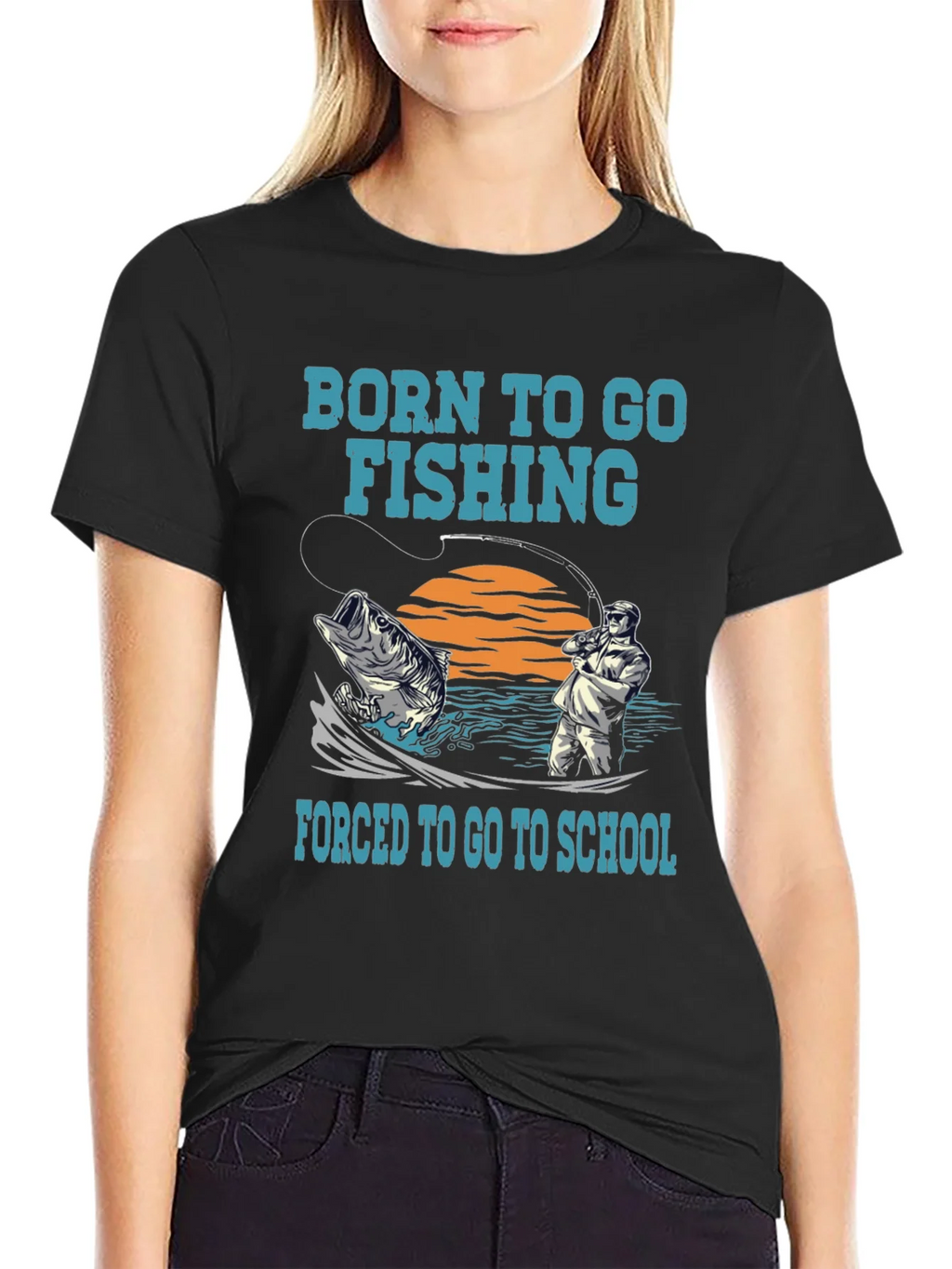 Born to Fish Graphic Tee