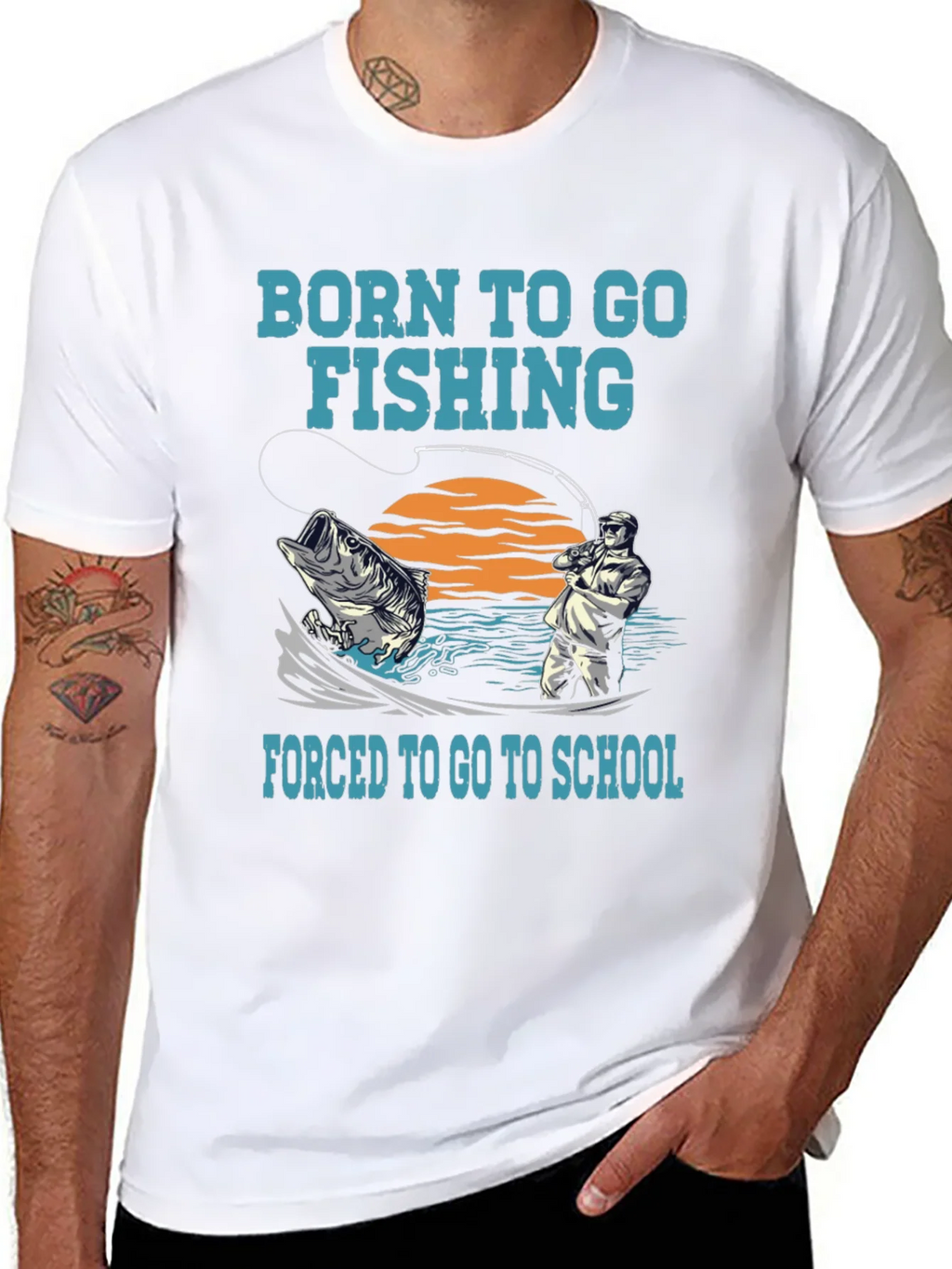 Born to Fish Graphic Tee