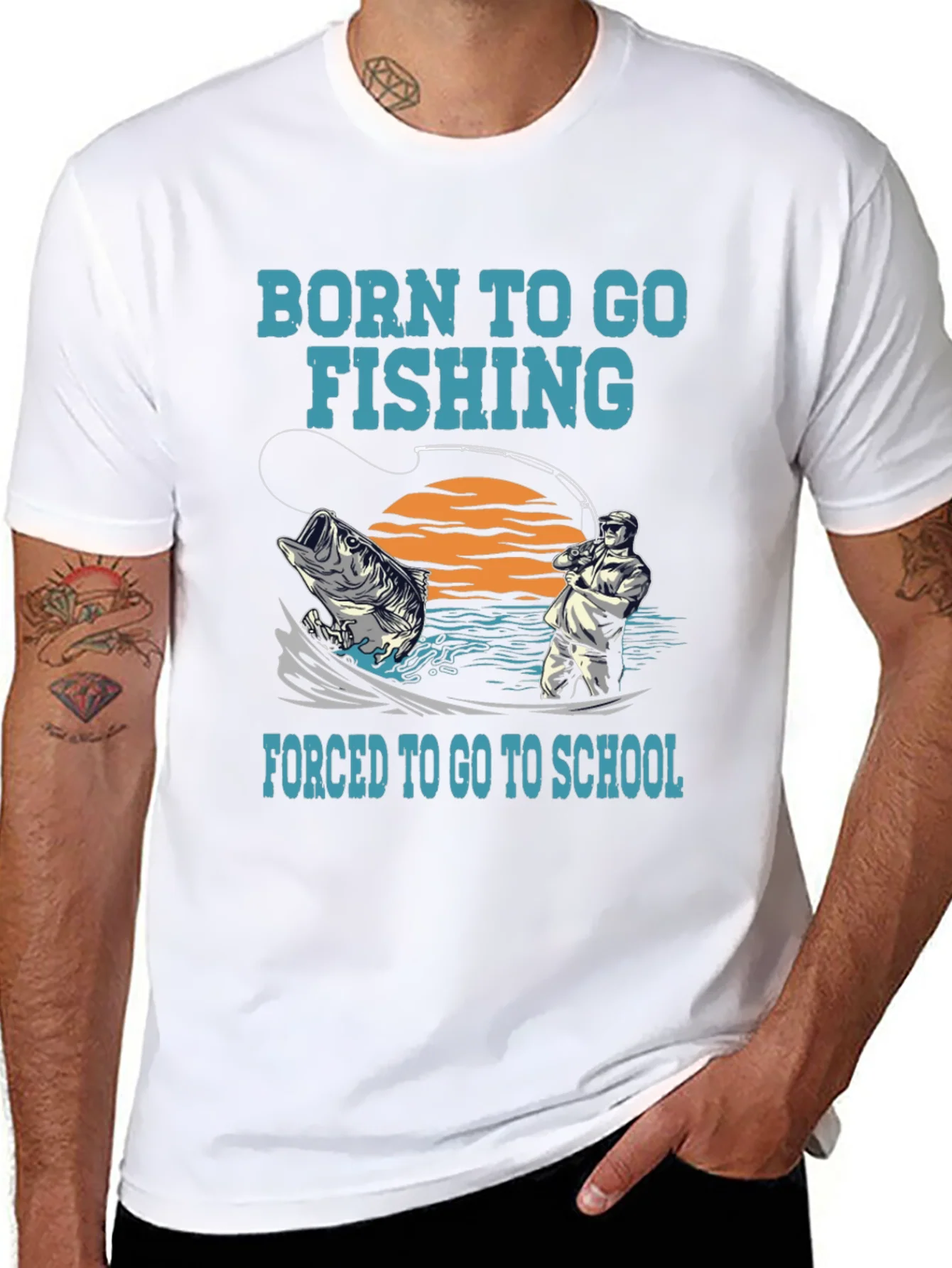 Born to Fish Graphic Tee