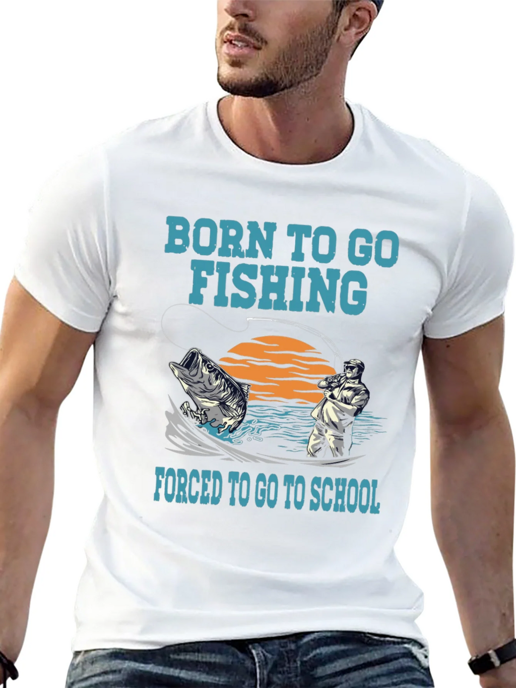 Born to Fish Graphic Tee
