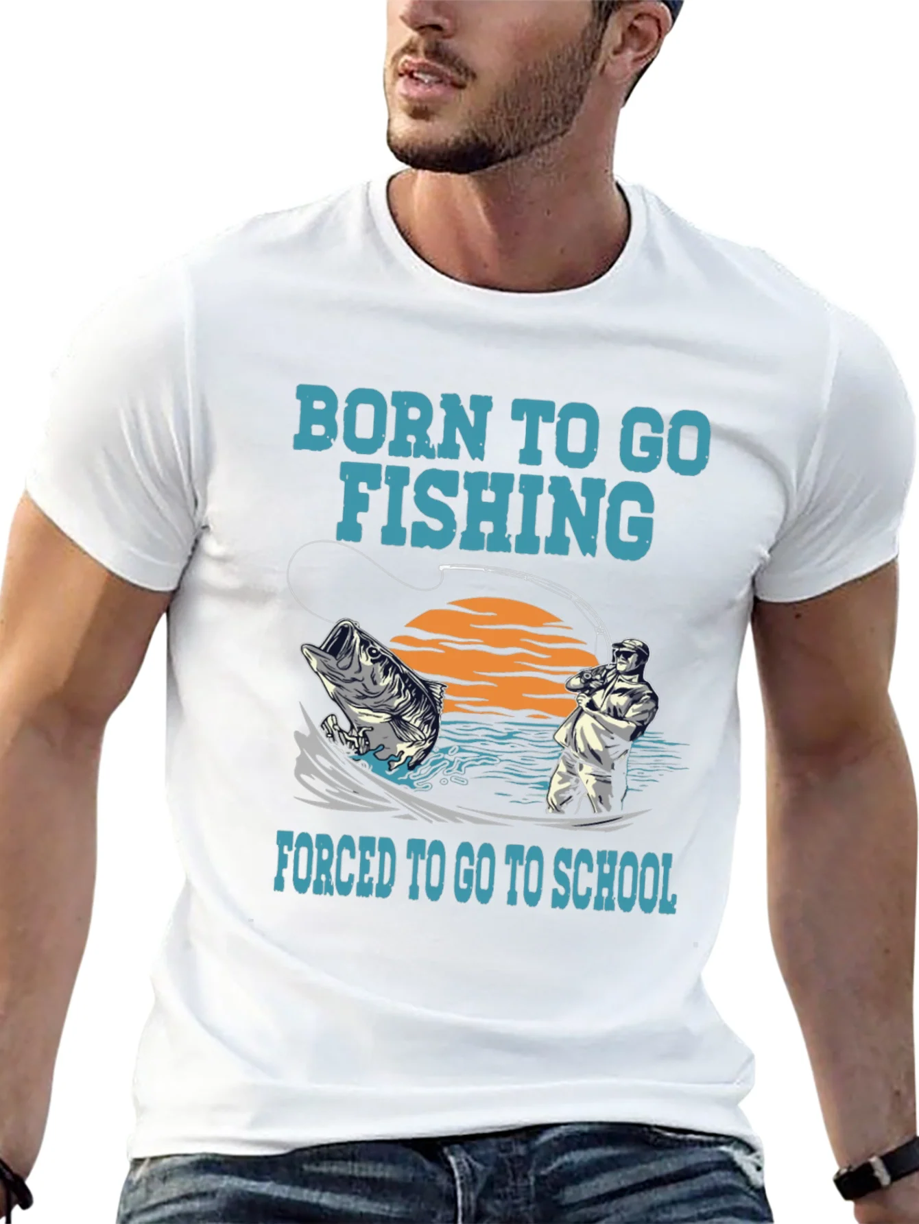 Born to Fish Graphic Tee