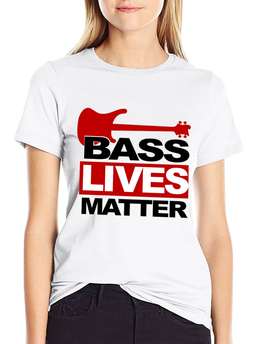 Bass Lives Matter Graphic Tee - Music Lovers T-Shirt