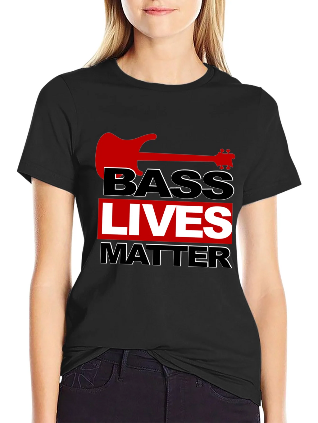 Bass Lives Matter Graphic Tee - Music Lovers T-Shirt