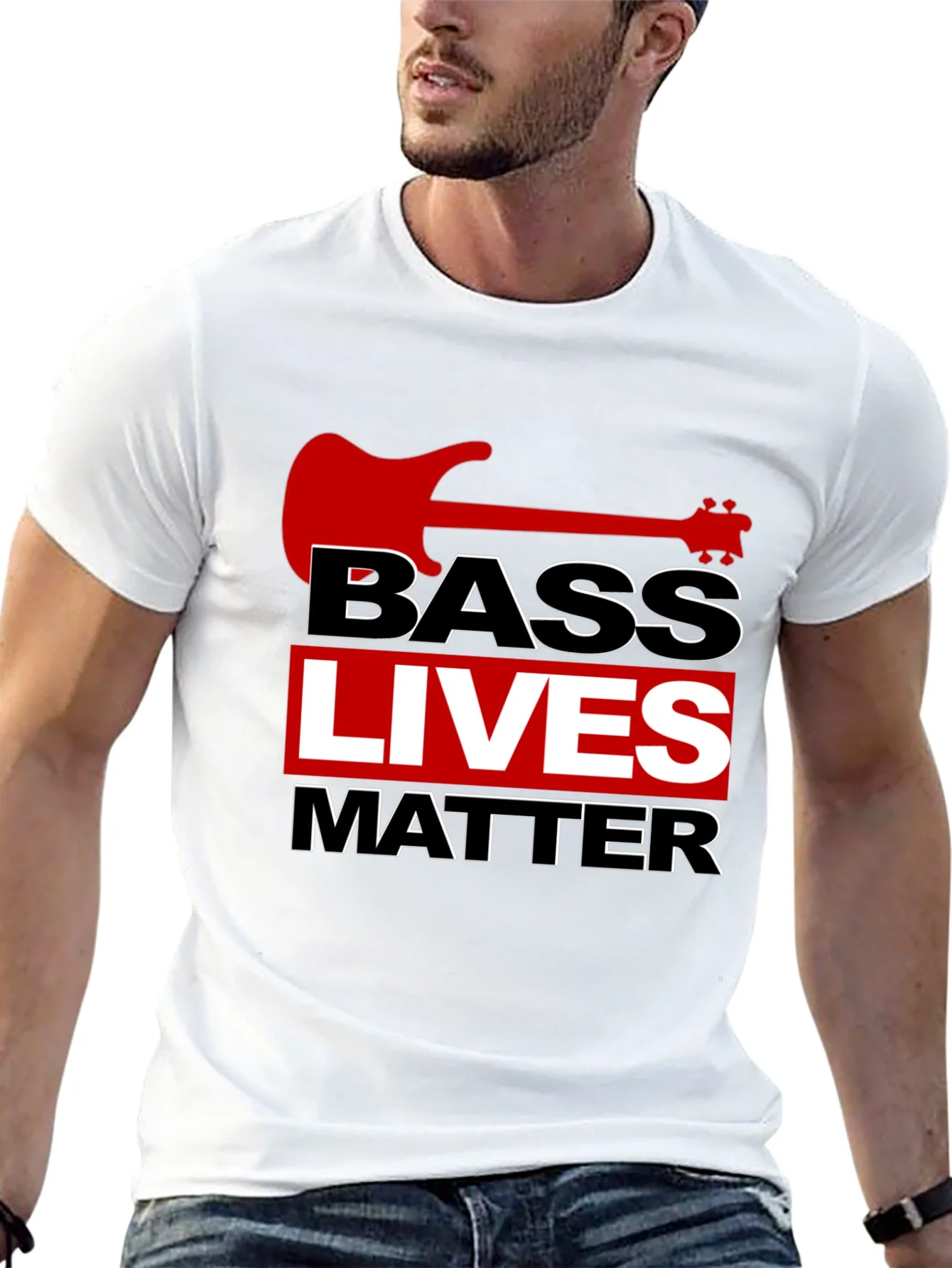 Bass Lives Matter Graphic Tee - Music Lovers T-Shirt