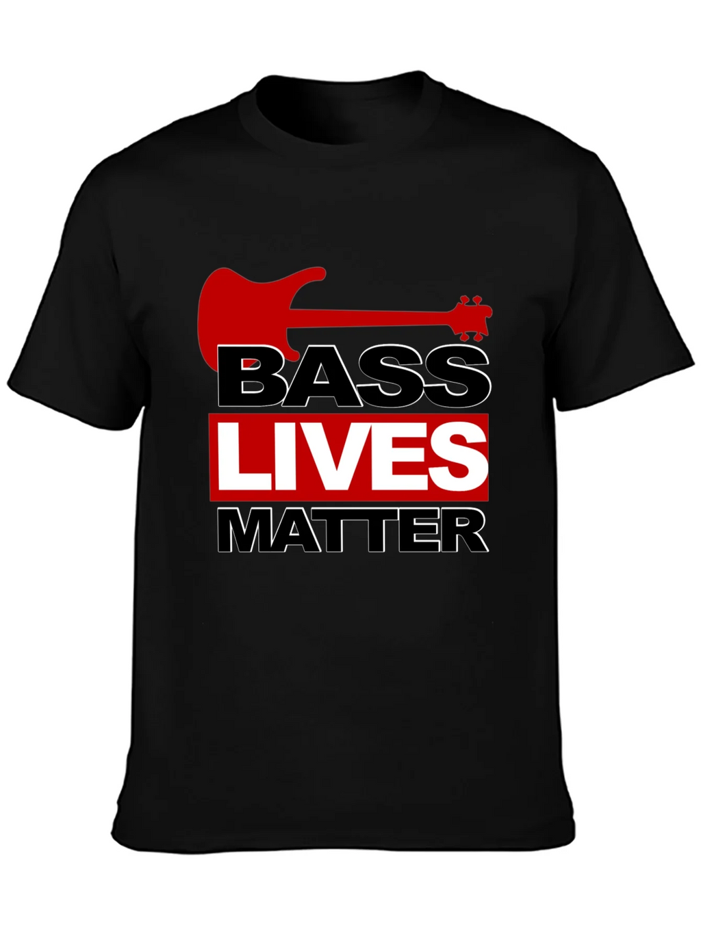 Bass Lives Matter Graphic Tee - Music Lovers T-Shirt