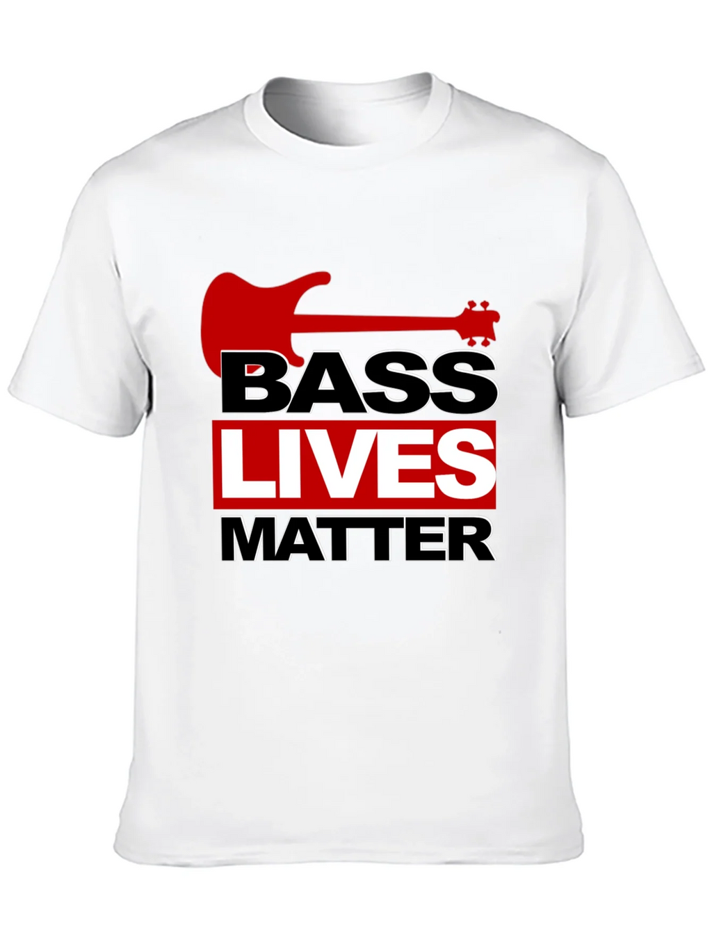 Bass Lives Matter Graphic Tee - Music Lovers T-Shirt