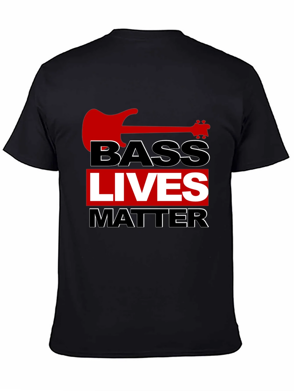 Bass Lives Matter Graphic Tee - Music Lovers T-Shirt