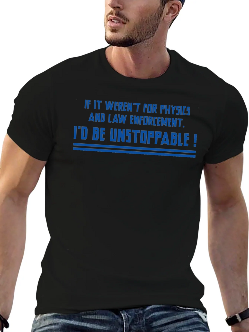 Unstoppable Physics & Law Enforcement T-Shirt