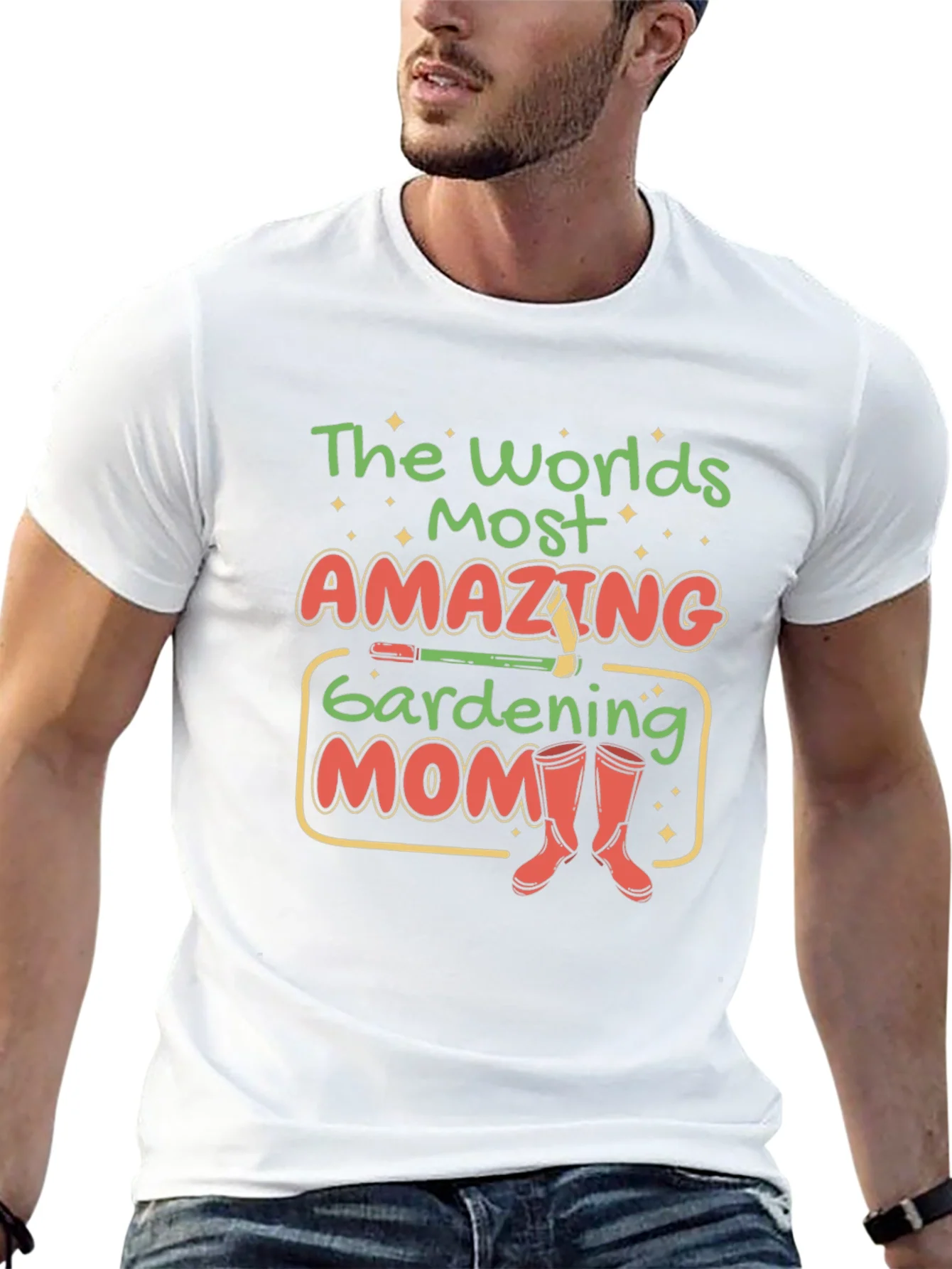 Gardening Mom T-Shirt - Worlds Most Amazing