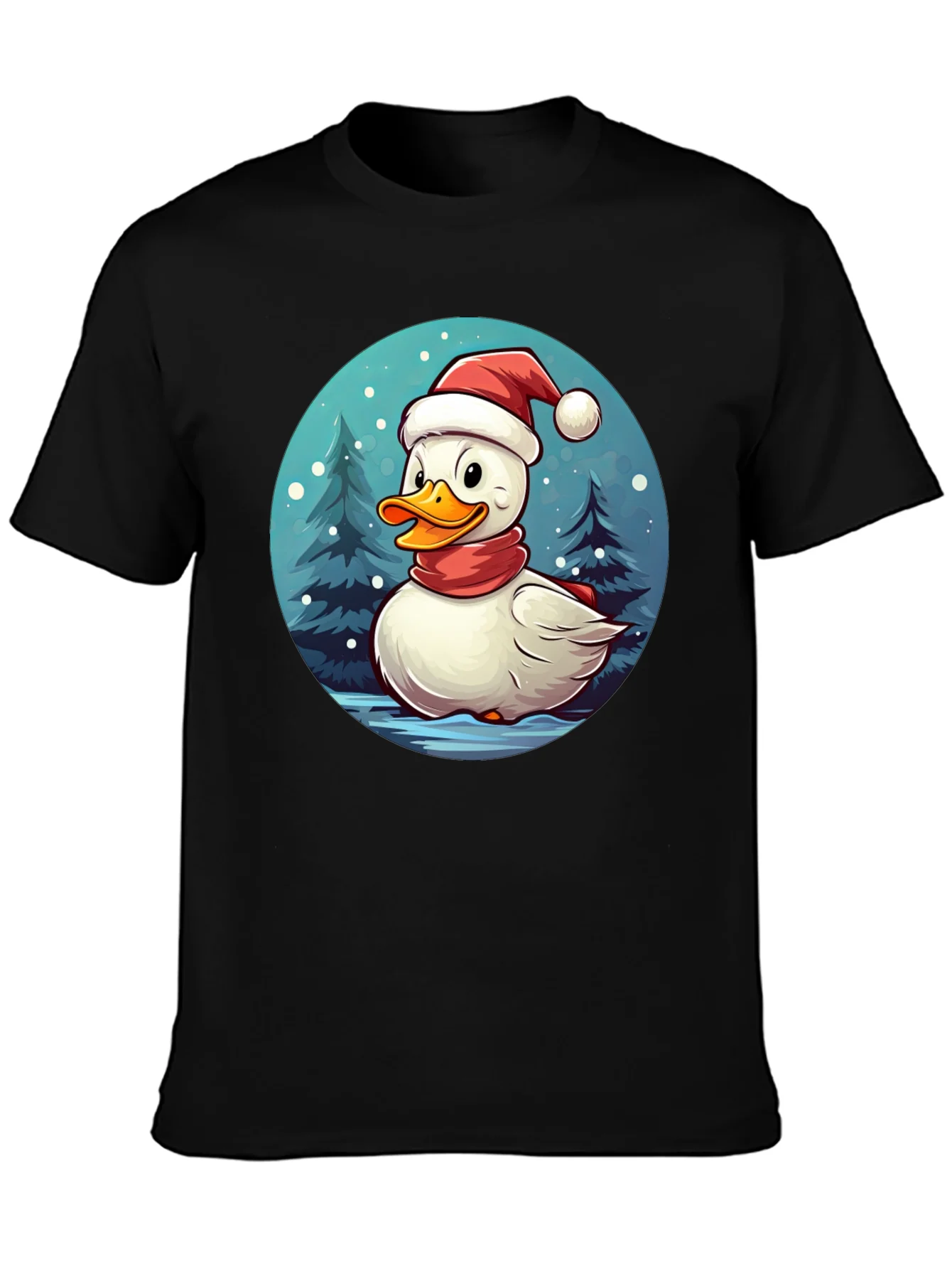 Festive Duck Holiday T-Shirt