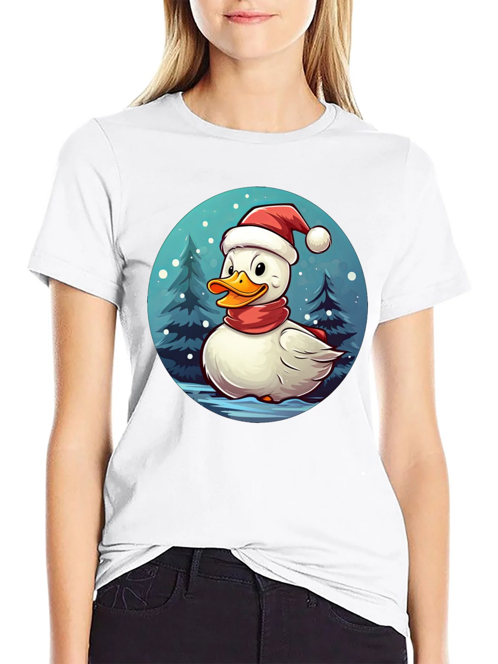 Festive Duck Holiday T-Shirt
