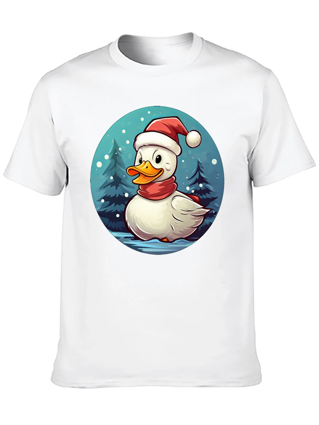 Festive Duck Holiday T-Shirt
