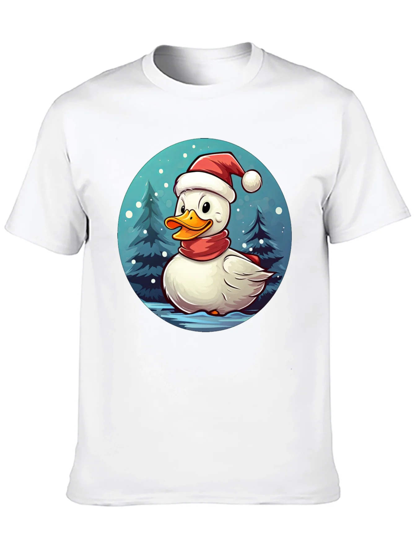 Festive Duck Holiday T-Shirt
