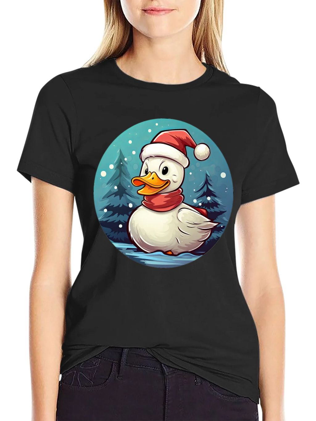 Festive Duck Holiday T-Shirt