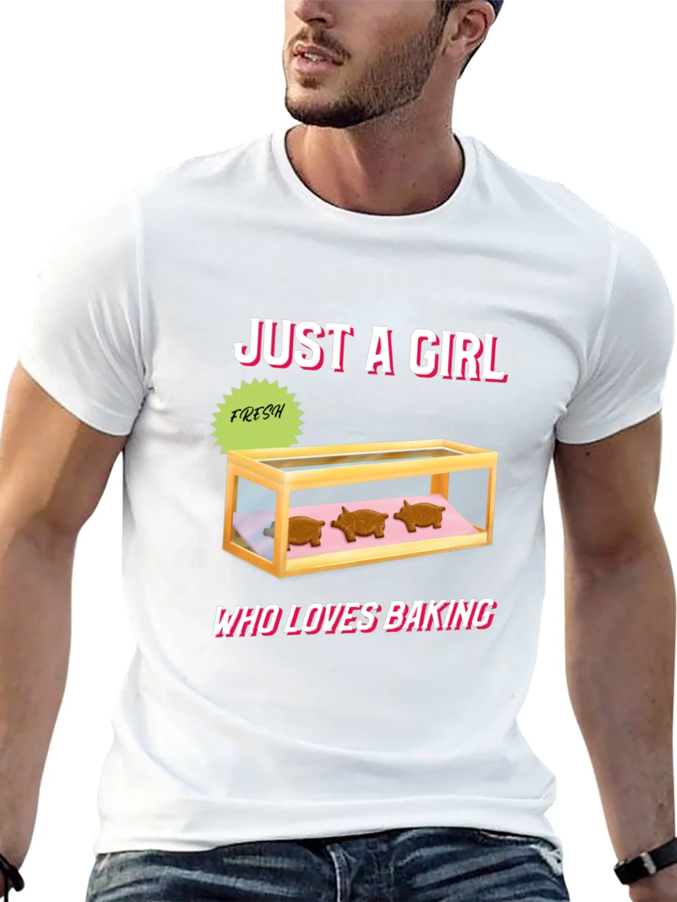 Just a Girl Who Loves Baking T-Shirt