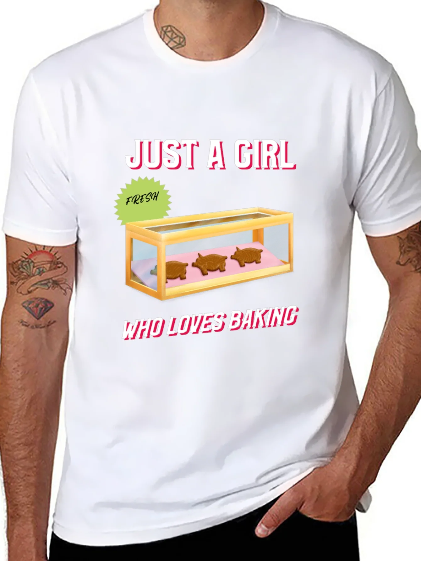 Just a Girl Who Loves Baking T-Shirt