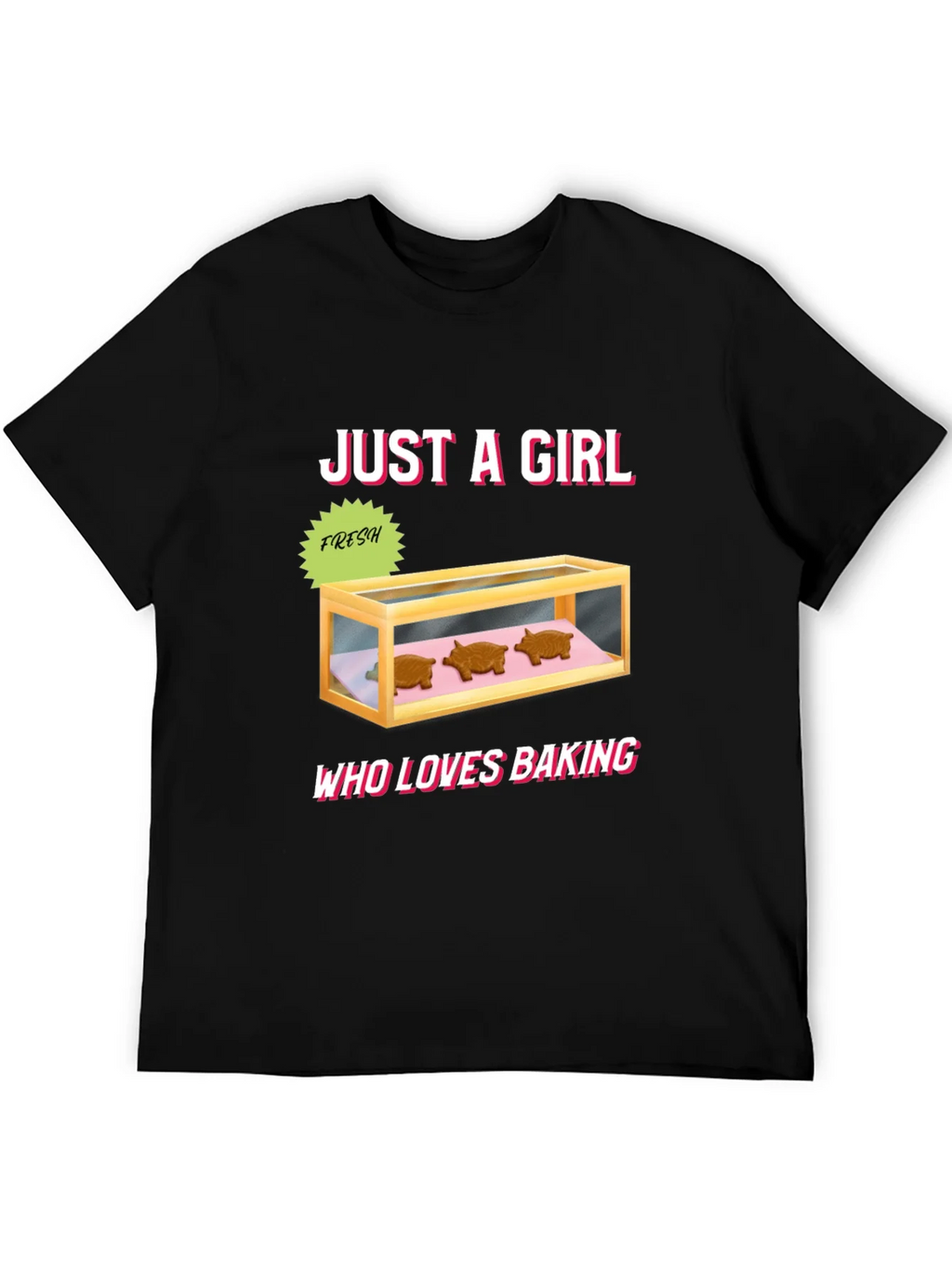 Just a Girl Who Loves Baking T-Shirt