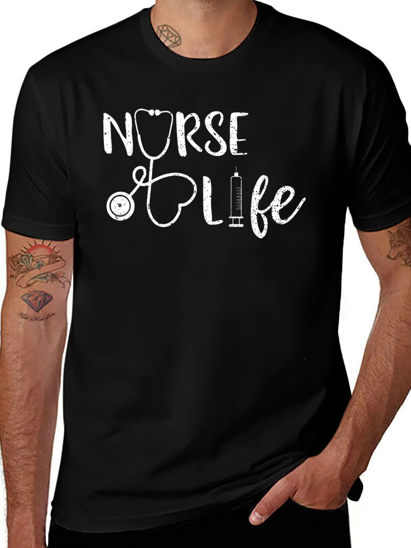 Nurse Life Graphic T-Shirt