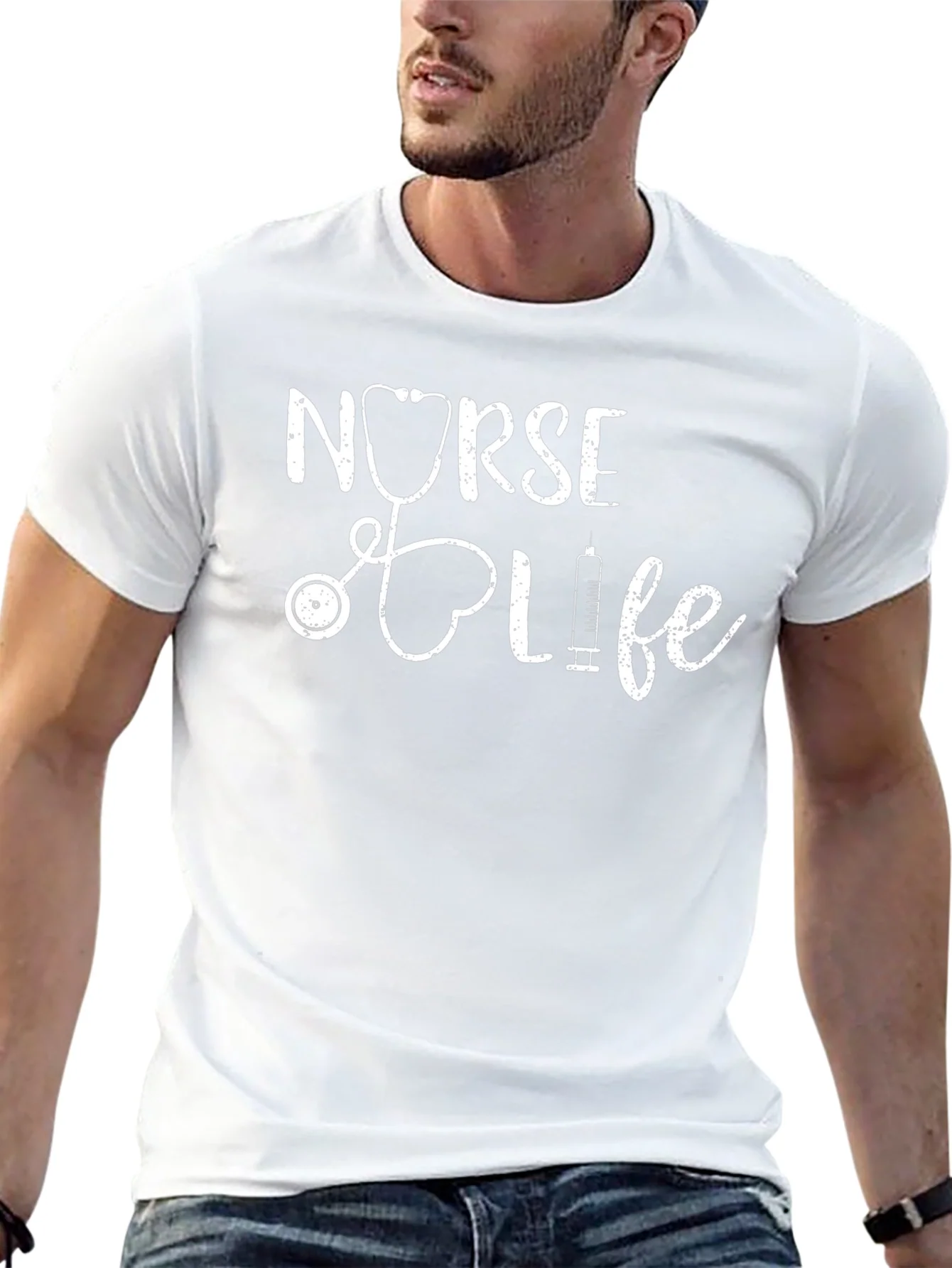 Nurse Life Graphic T-Shirt
